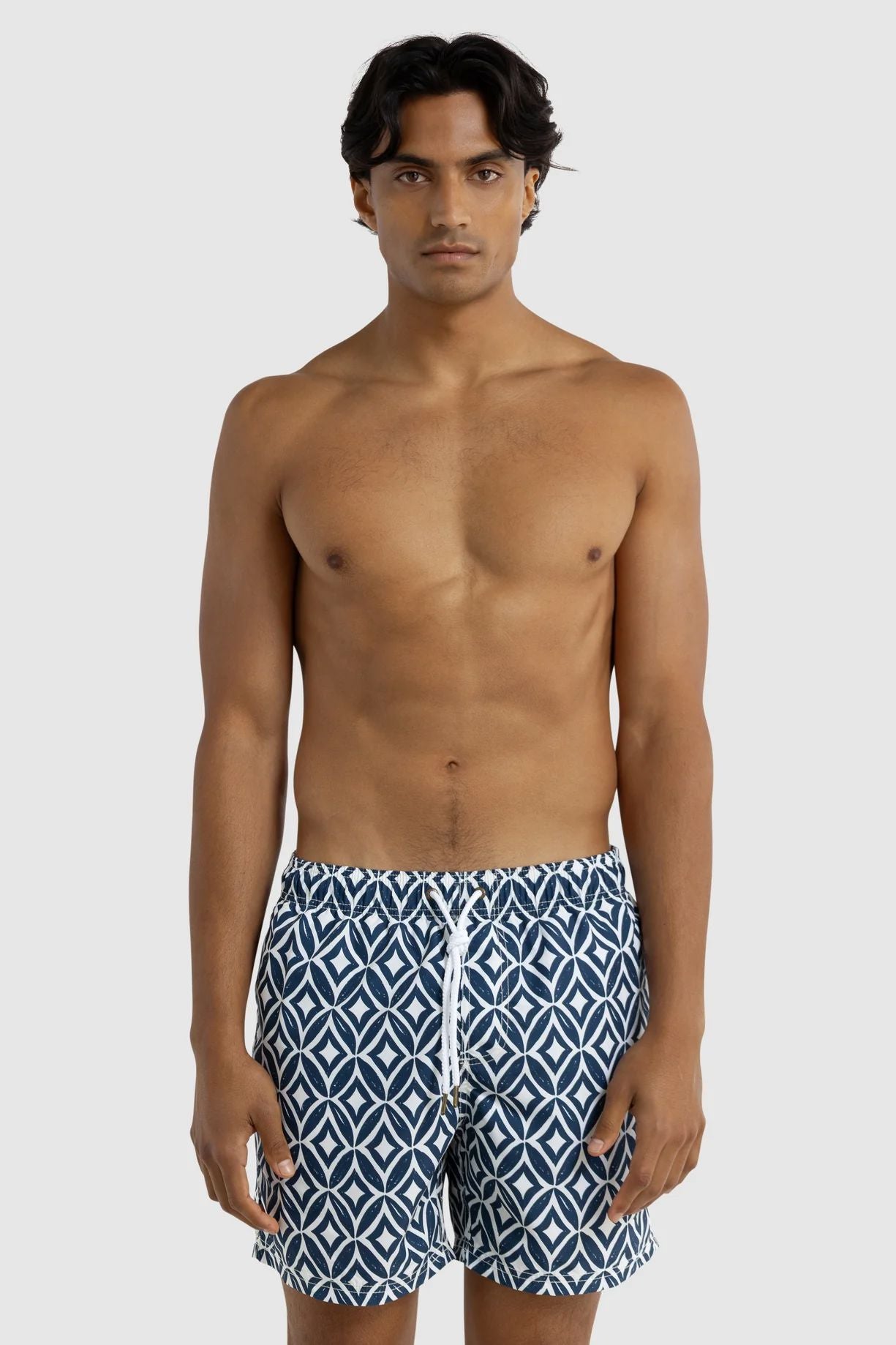 ORTC Cable Swim Shorts - Navy ortc Clothing Co.