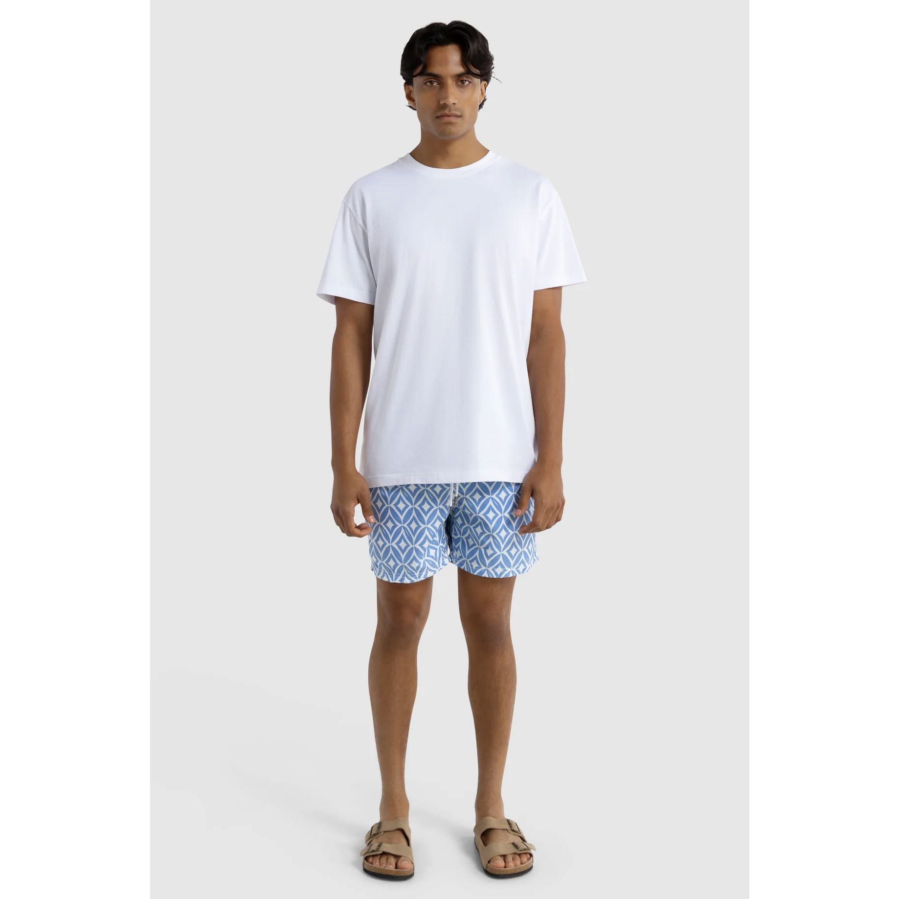 ORTC Cable Swim Shorts - Ocean Blue ortc Clothing Co.