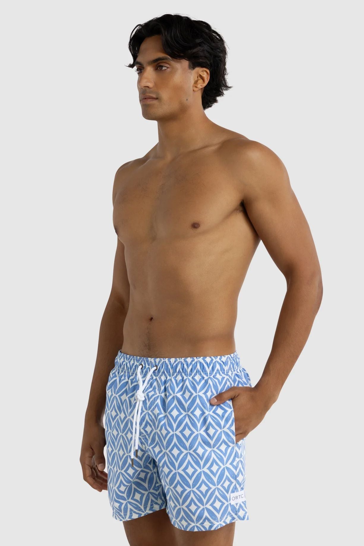 ORTC Cable Swim Shorts - Ocean Blue ortc Clothing Co.