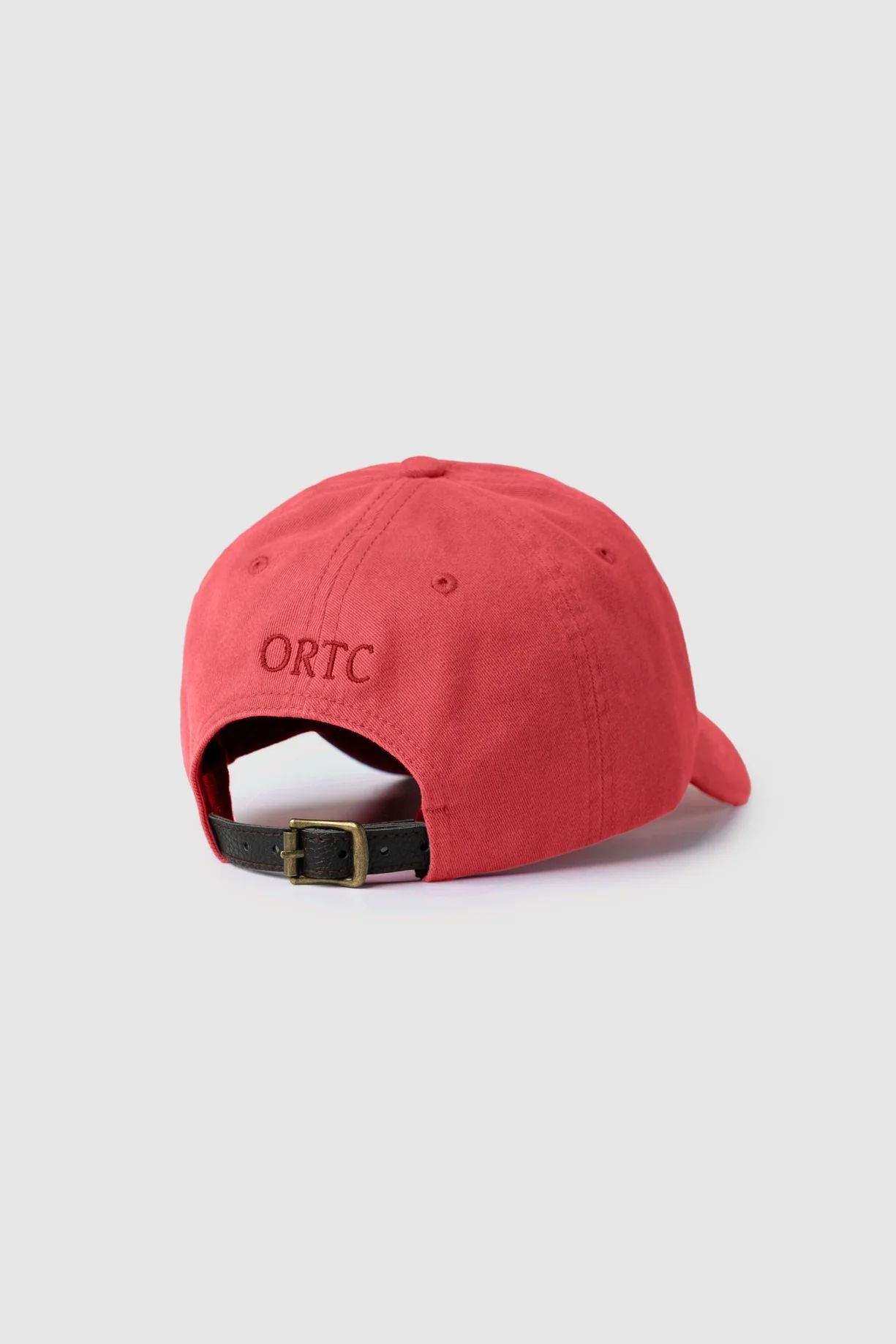ORTC Crest Logo Cap - Washed Red ortc Clothing Co.