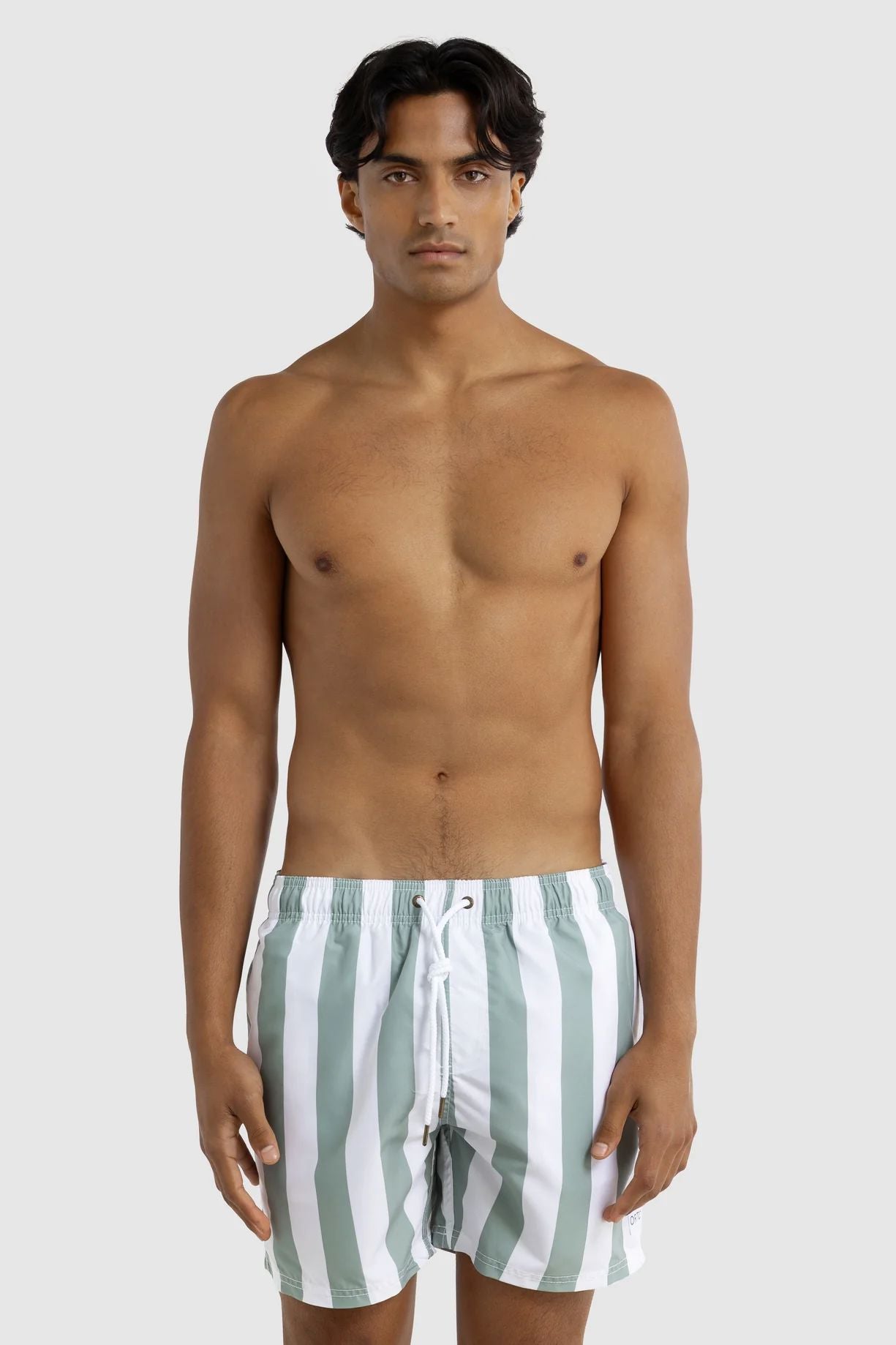 ORTC Portsea Swim Shorts - Sage/White ortc Clothing Co.