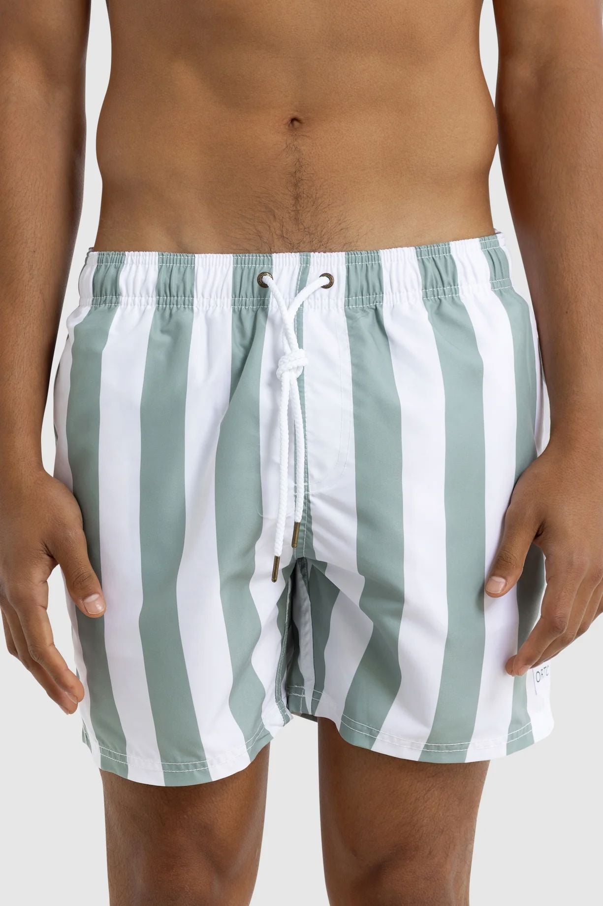 ORTC Portsea Swim Shorts - Sage/White ortc Clothing Co.