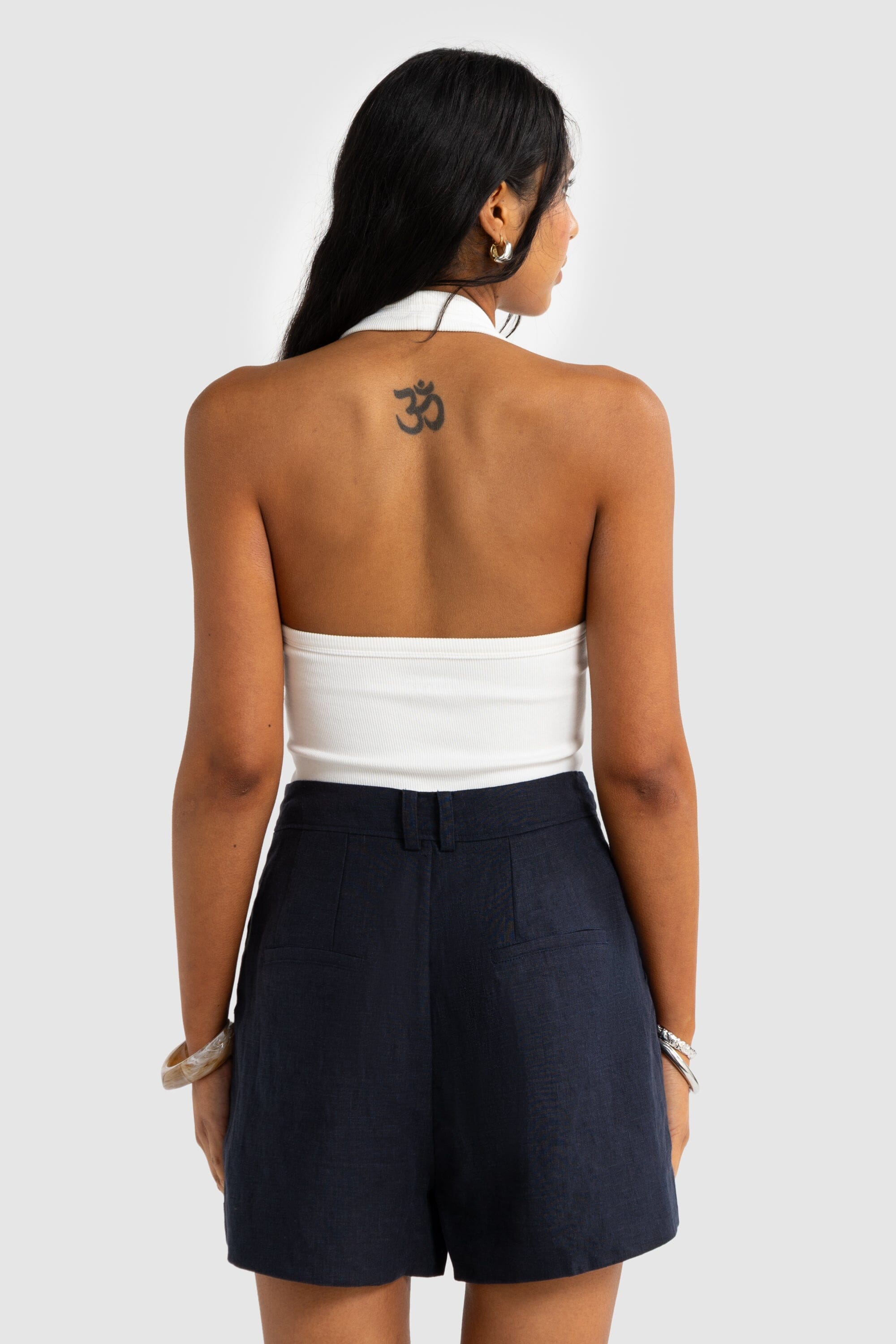 ORTC Savannah Linen Shorts - French Navy ortc Clothing Co.