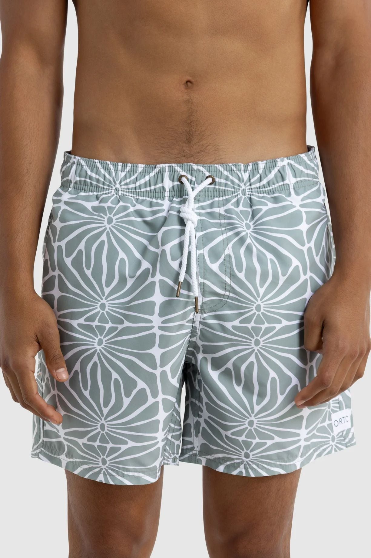 ORTC Shelly Tropic Swim Shorts - Sage ortc Clothing Co.