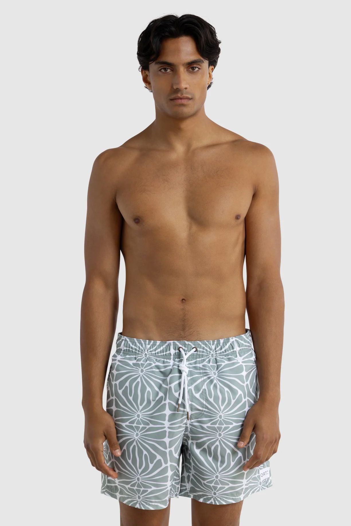ORTC Shelly Tropic Swim Shorts - Sage ortc Clothing Co.