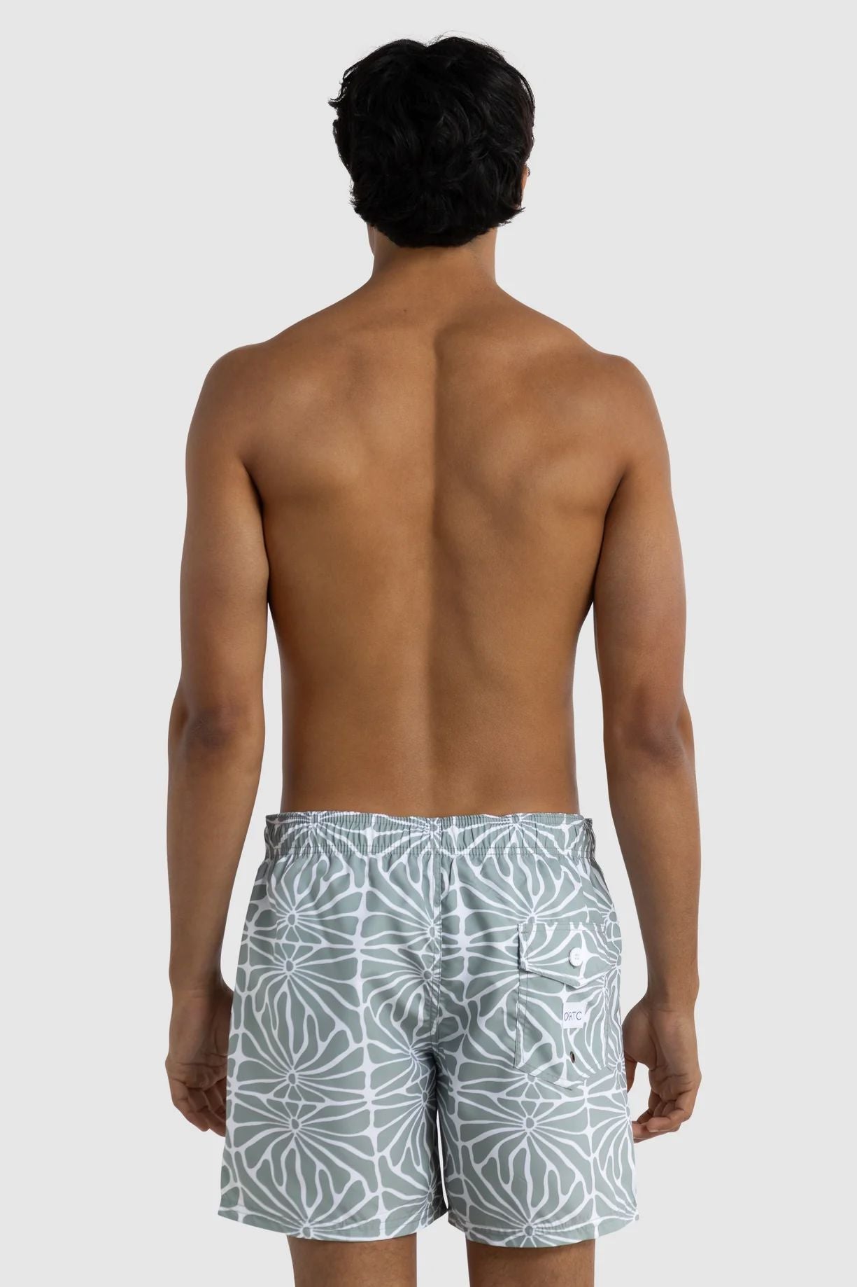 ORTC Shelly Tropic Swim Shorts - Sage ortc Clothing Co.