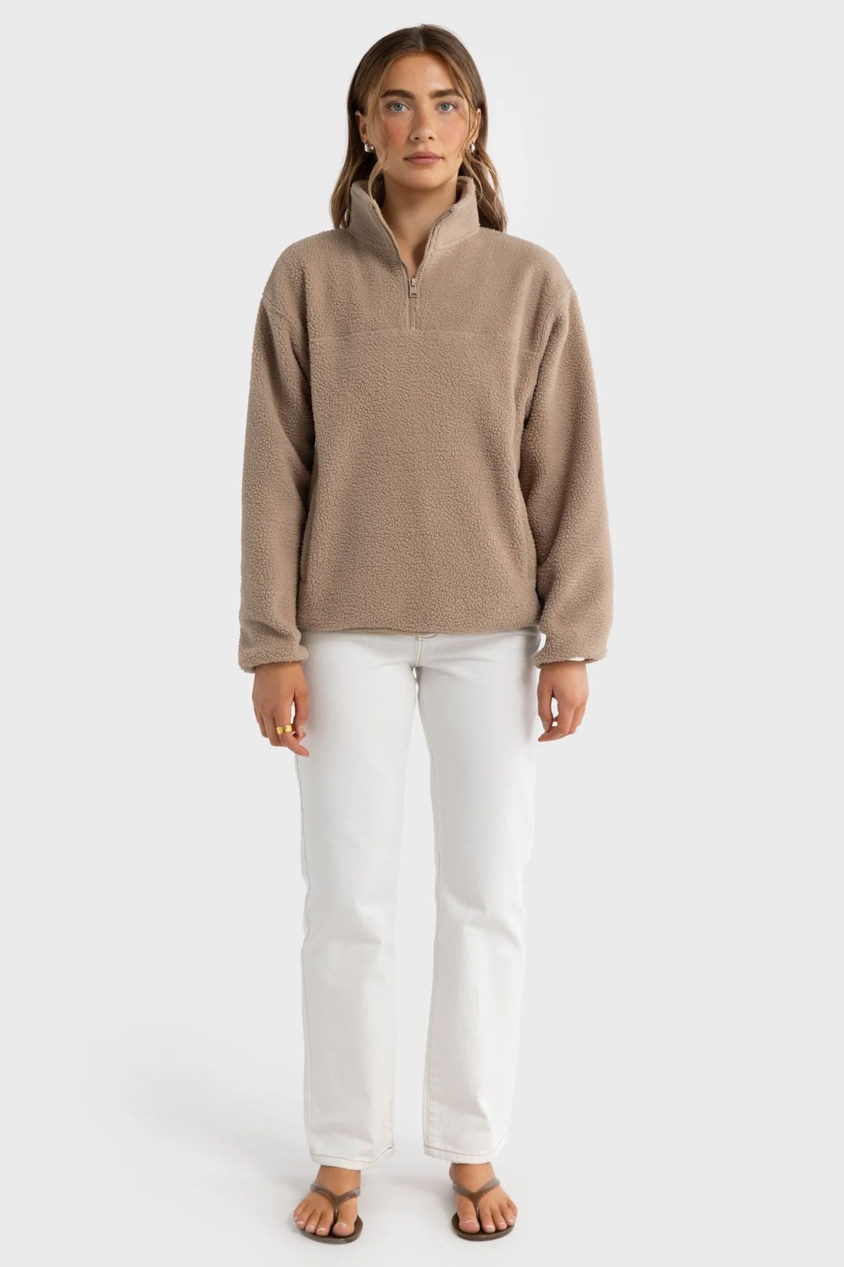 ORTC Sherpa Fleece Quarter Zip - Teddy ortc Clothing Co.