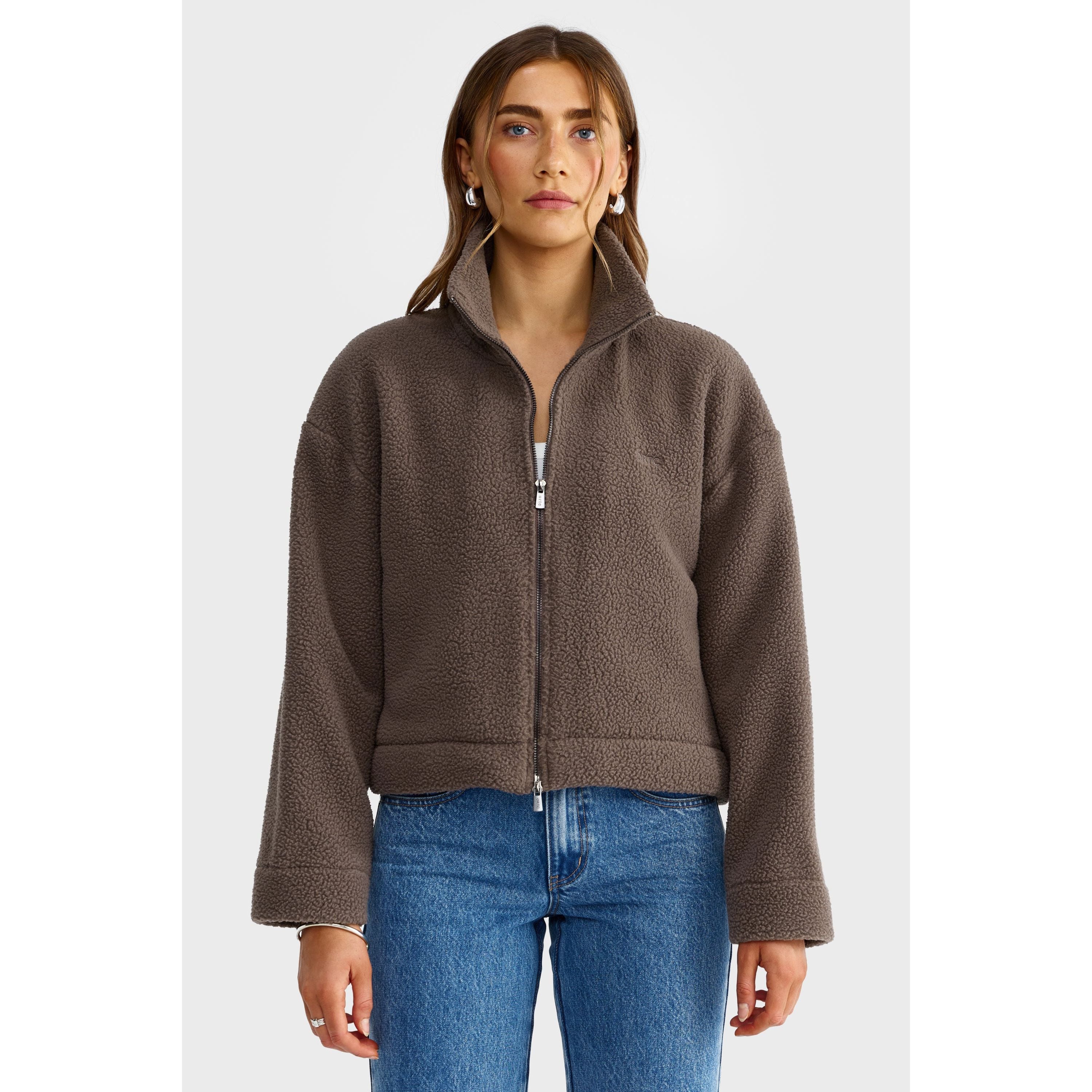 ORTC Solene Sherpa Jacket - Espresso Women's Jacket ortc Clothing Co. 