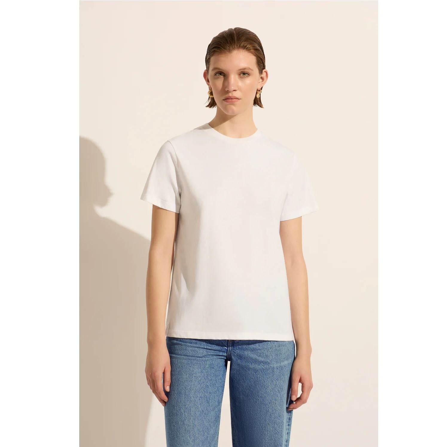 Outland Denim The Good Boyfriend Tee - White Outland Denim