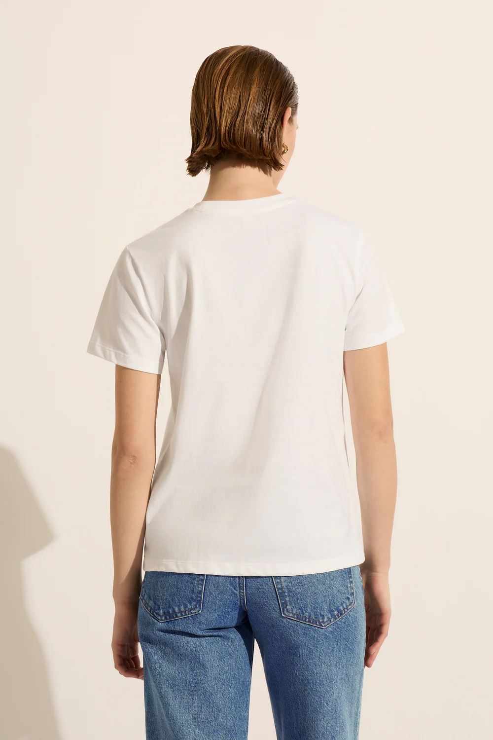 Outland Denim The Good Boyfriend Tee - White Outland Denim