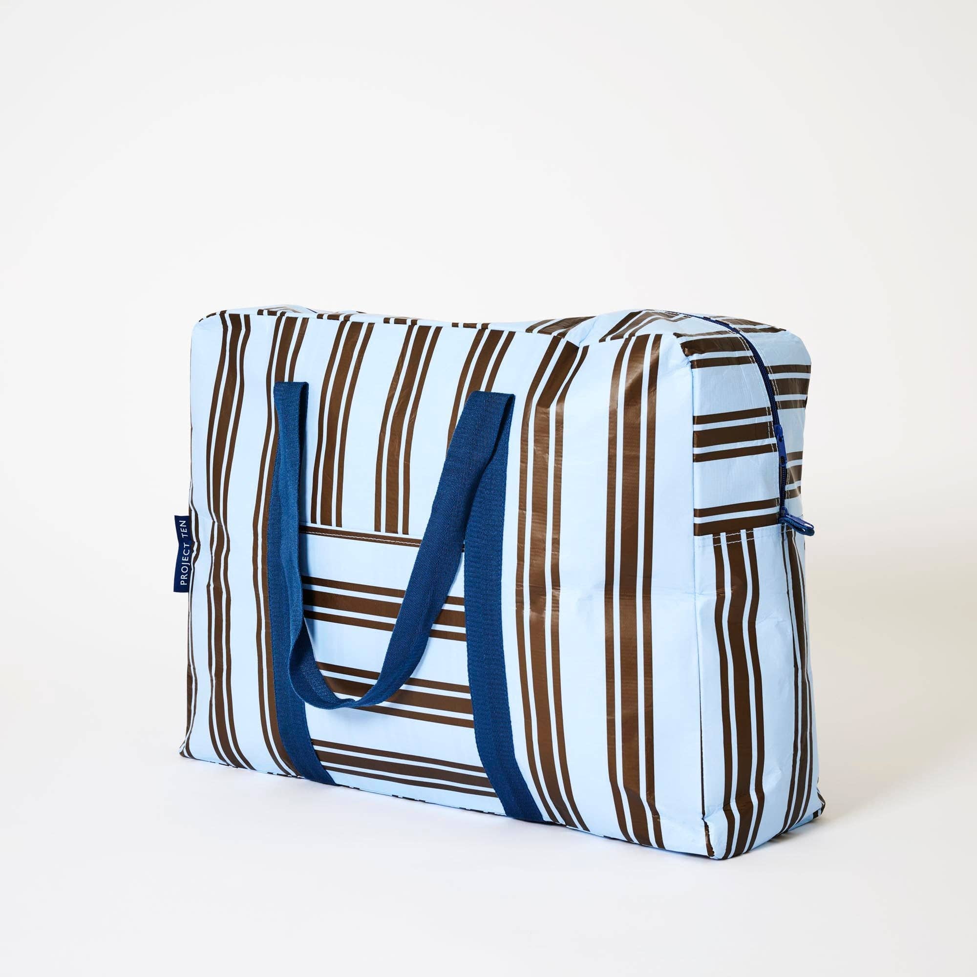 Overnight Bag – Oxford Stripe Overnight Bag Project Ten Pty Ltd 