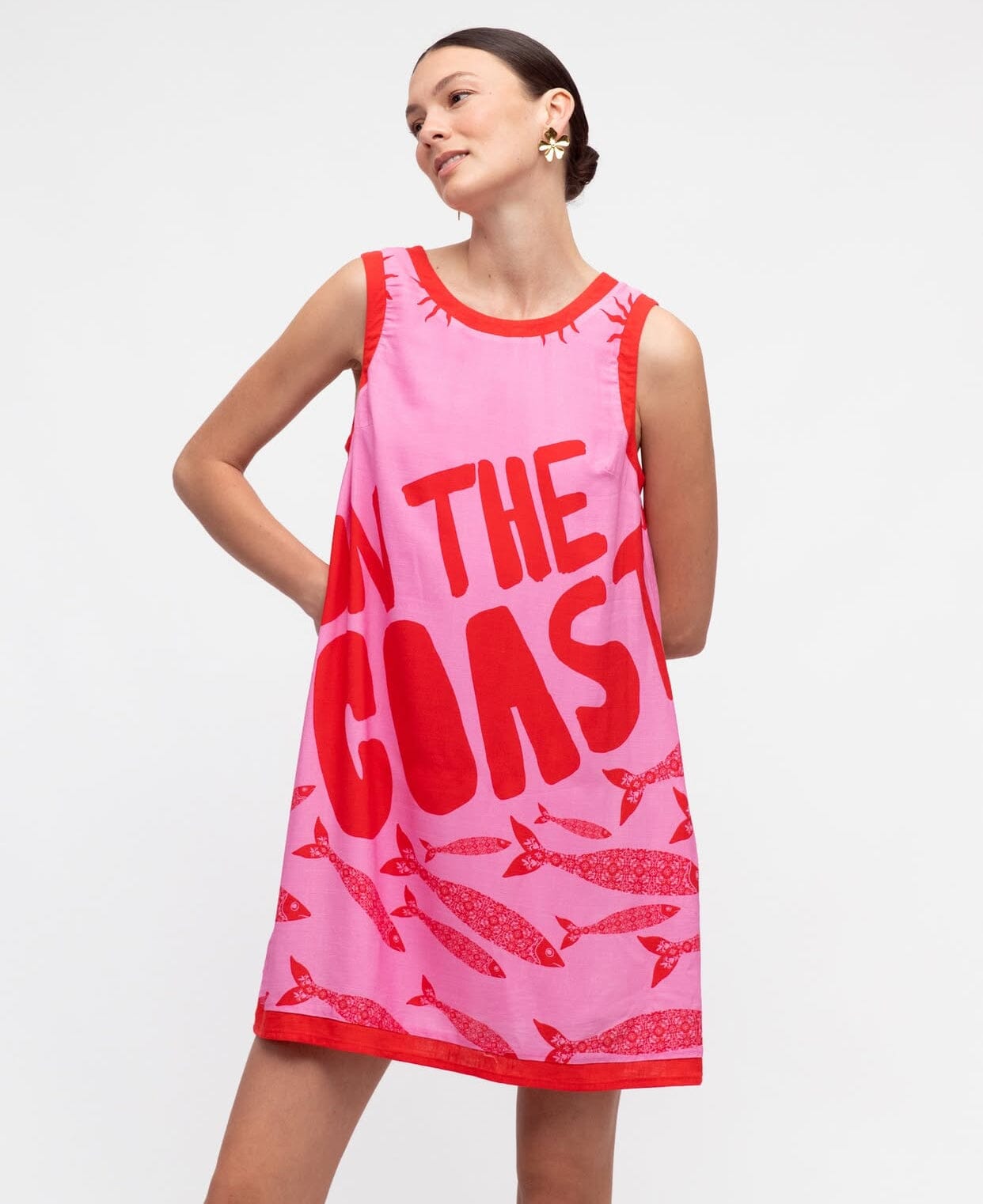 Paperheart On The Coast Mini Dress Paperheart