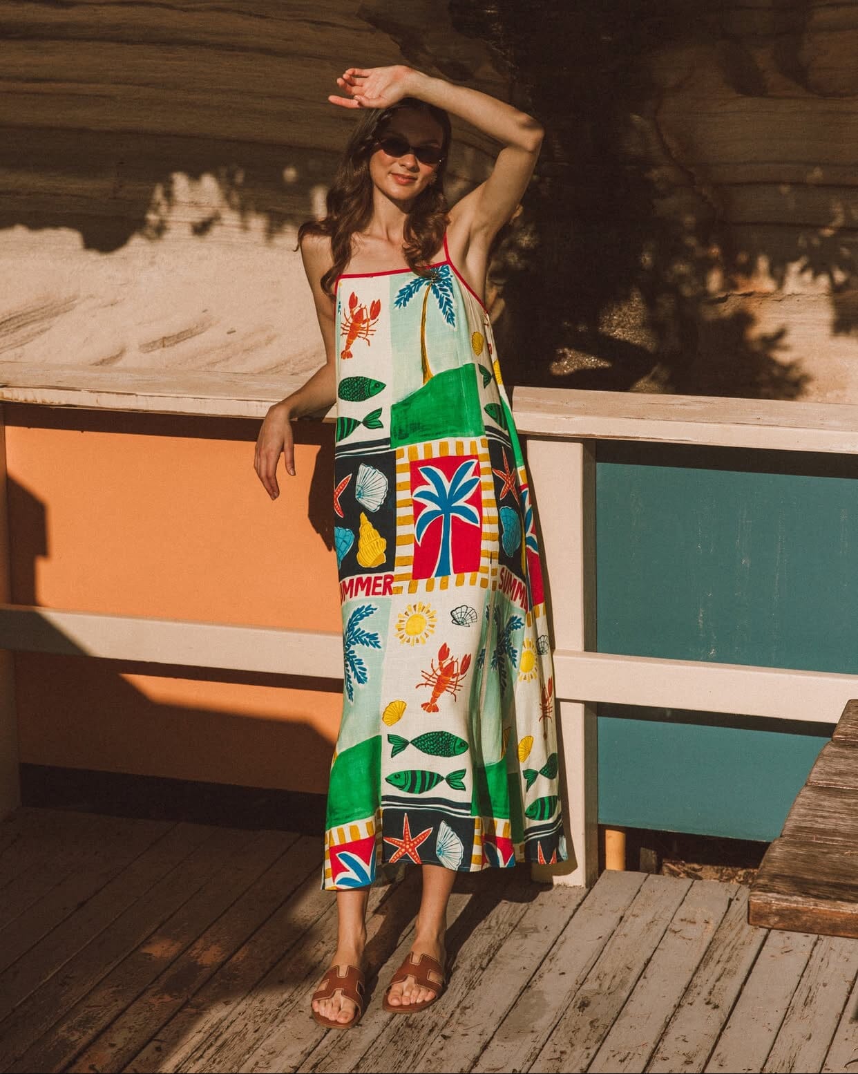 Paperheart Soleil Summer Midi Dress Paperheart