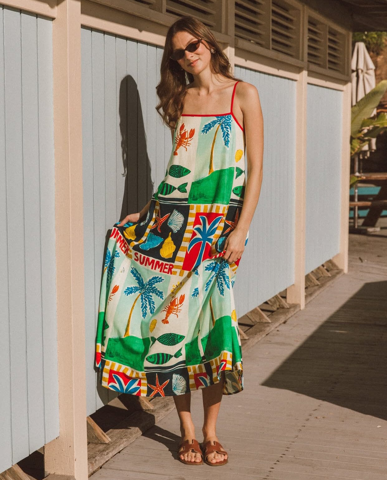 Paperheart Soleil Summer Midi Dress Paperheart