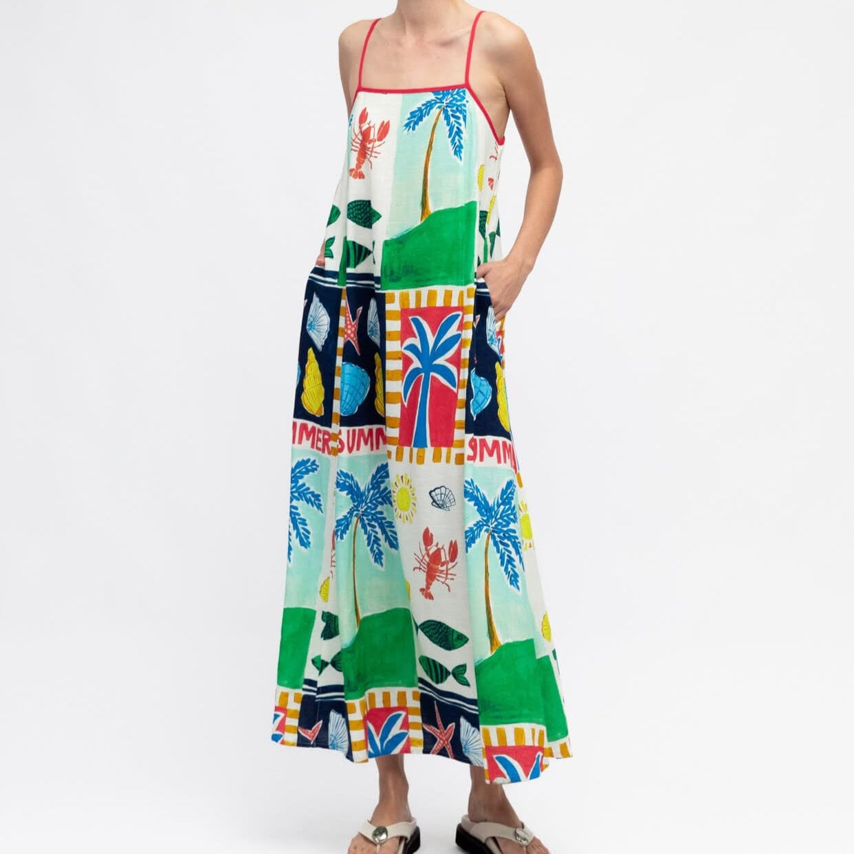 Paperheart Soleil Summer Midi Dress Paperheart