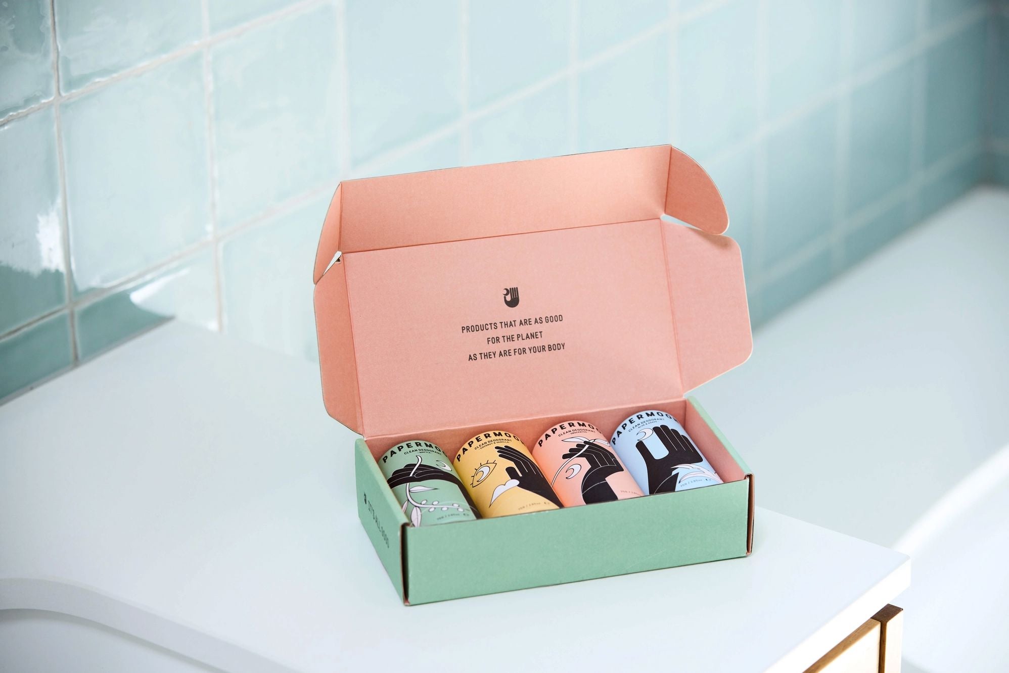 Papermoon Unscented Natural Deodorant Papermoon