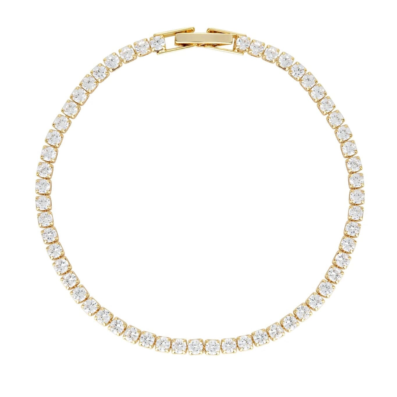 Porter Jewellery Baby Celestial Bracelet - Gold/Clear Bracelet Porter Jewellery 