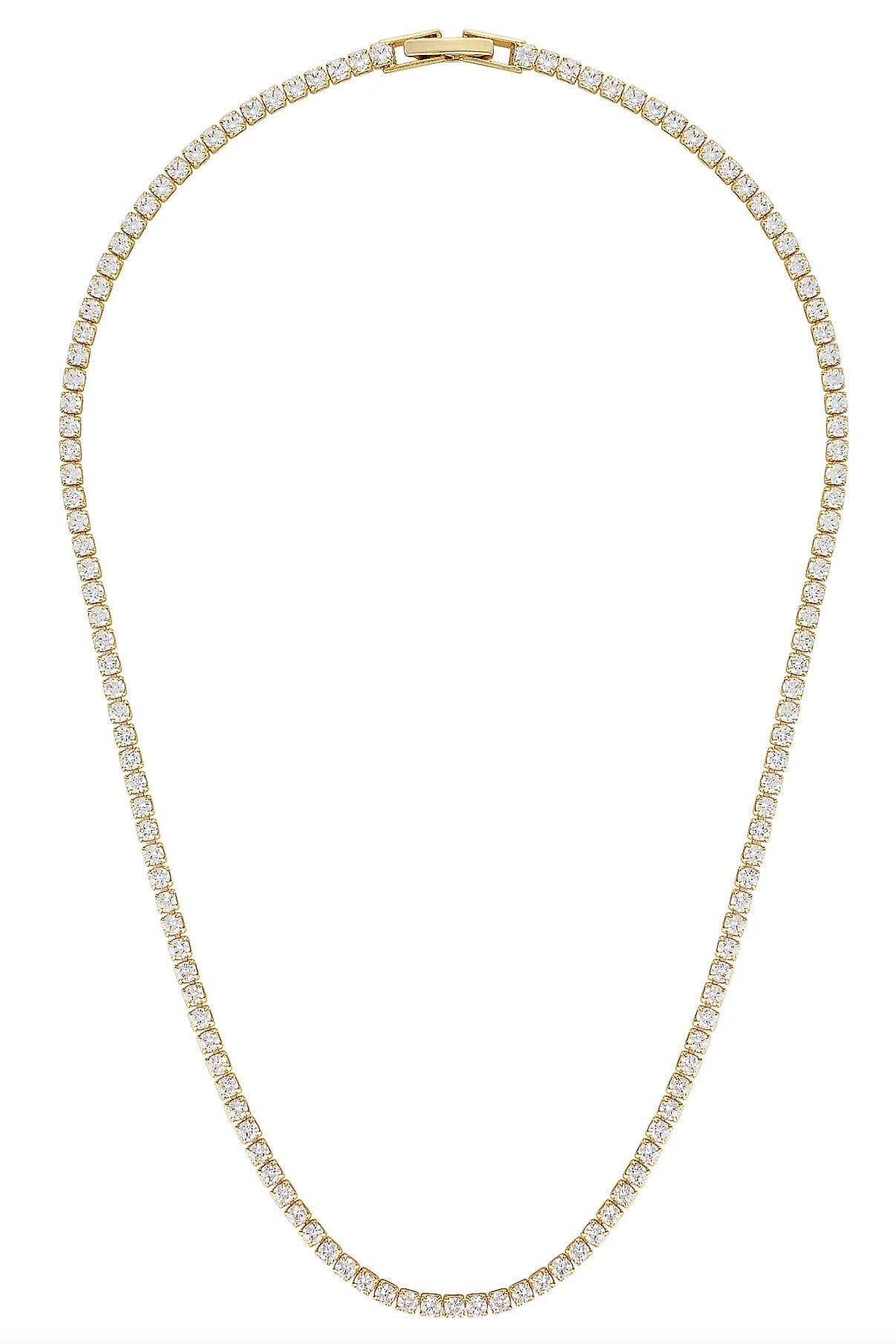 Porter Jewellery Baby Celestial Necklace - Gold/Clear Necklace Porter Jewellery 