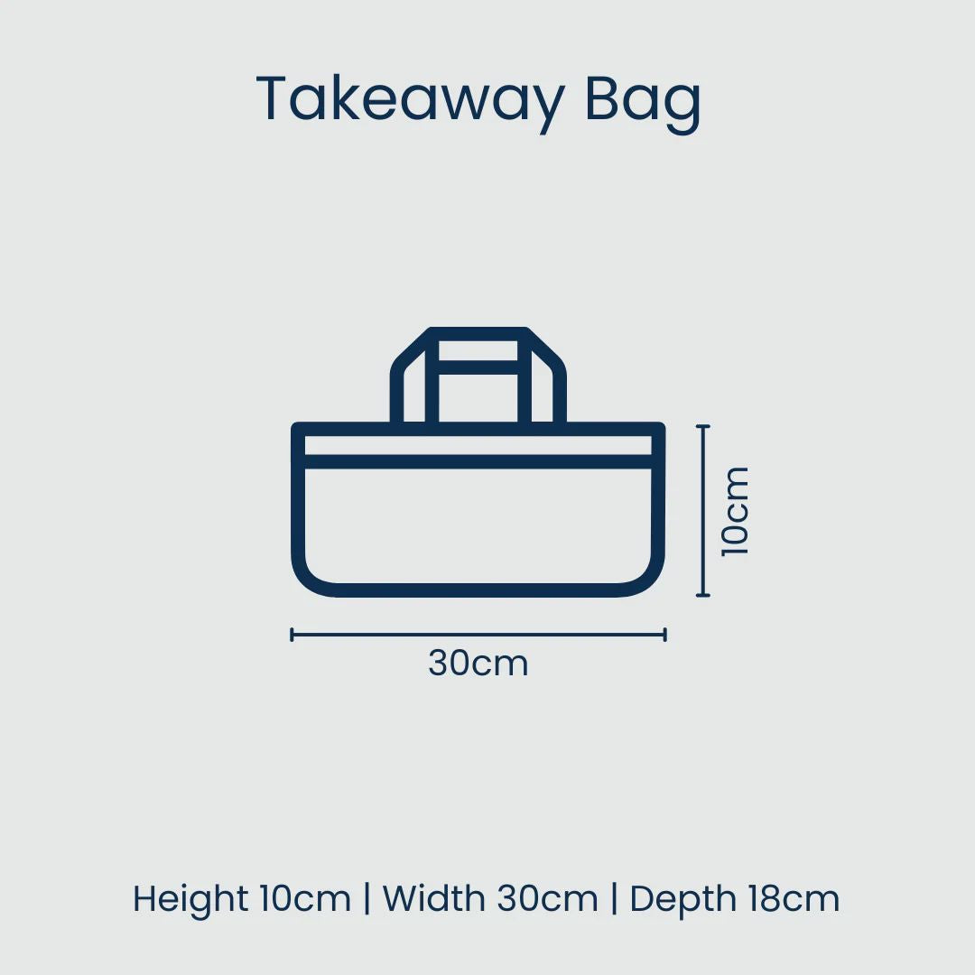 Project Ten Takeaway Bag - Coral Project Ten