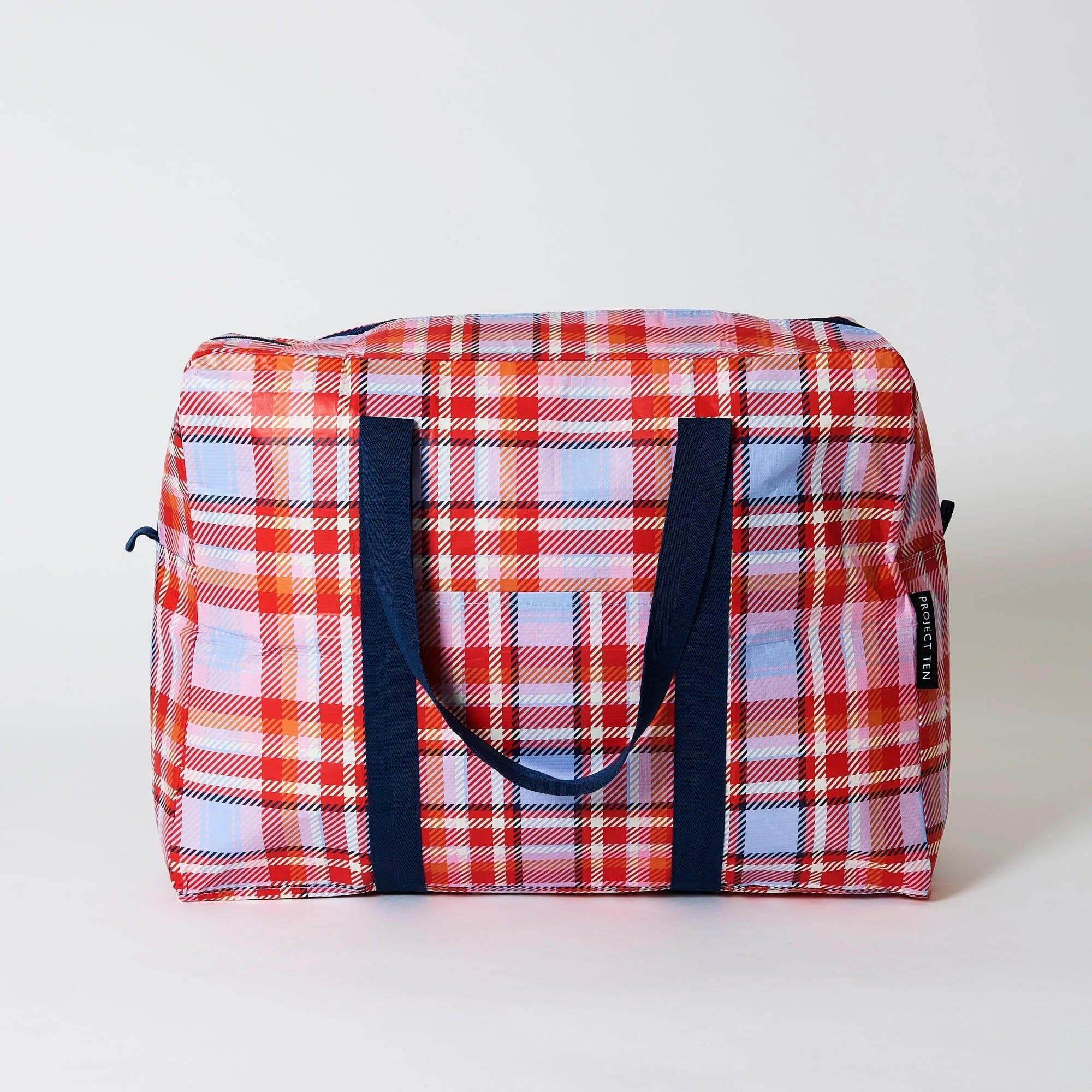 Project Ten Tartan Overnight Bag Project Ten