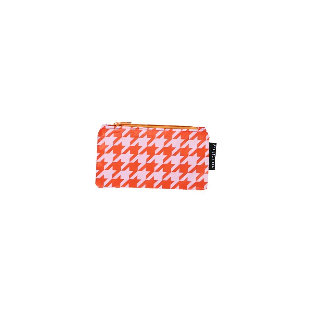 Project Ten Tiny Pouch- Houndstooth Project Ten