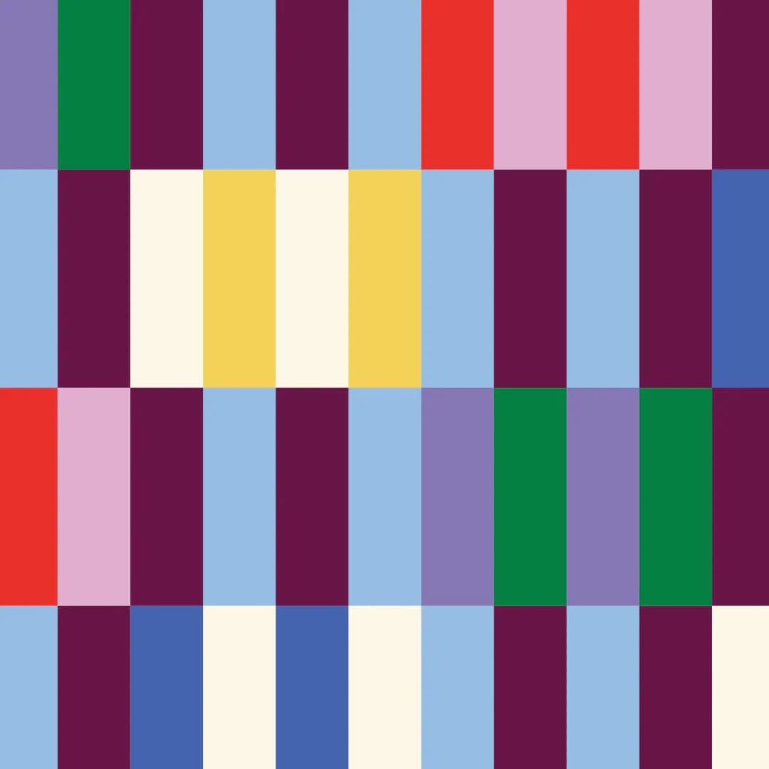 Project Ten Zip Medium Tote - Multi Stripe Project Ten