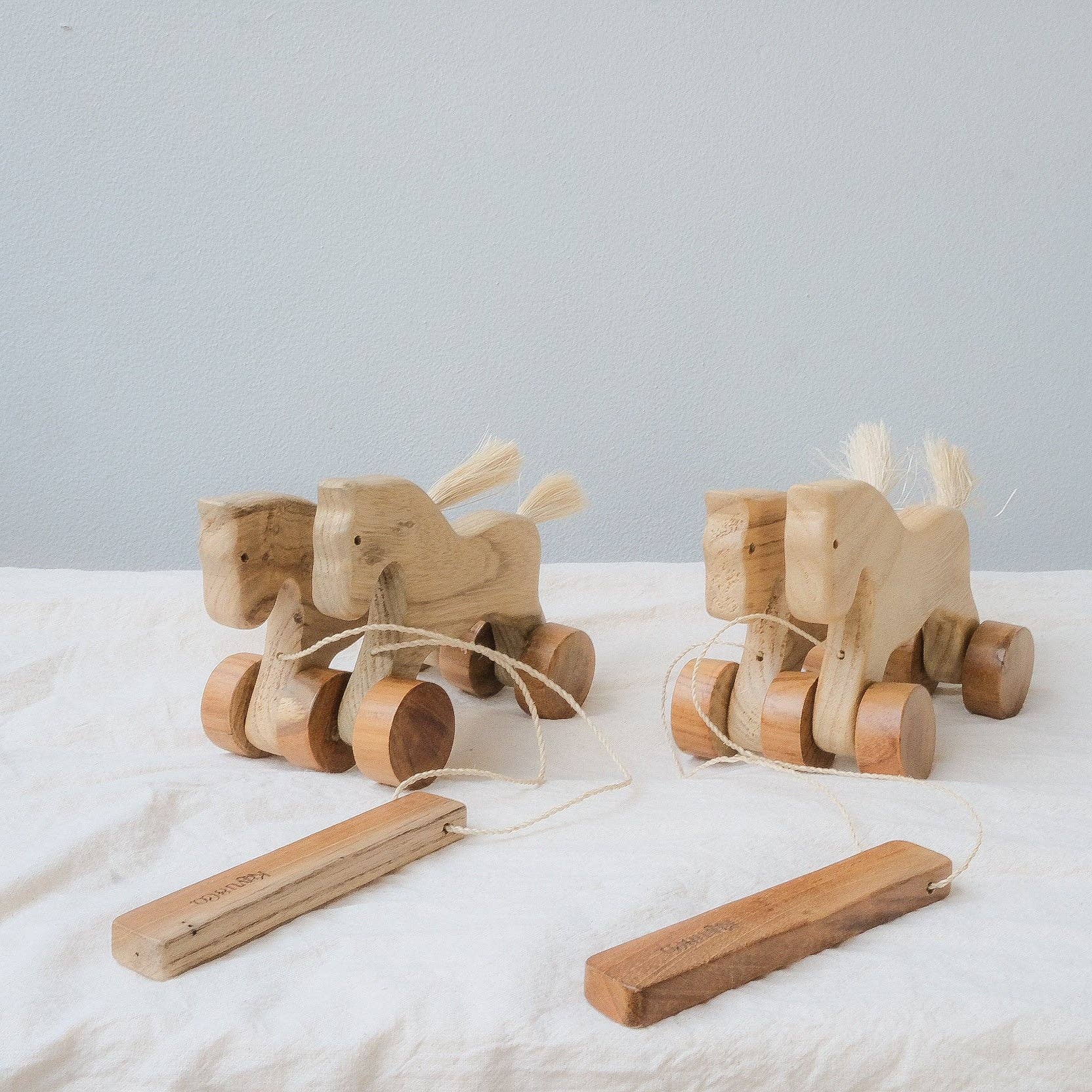 Pull-Along Horse Toy Kayu&Co.