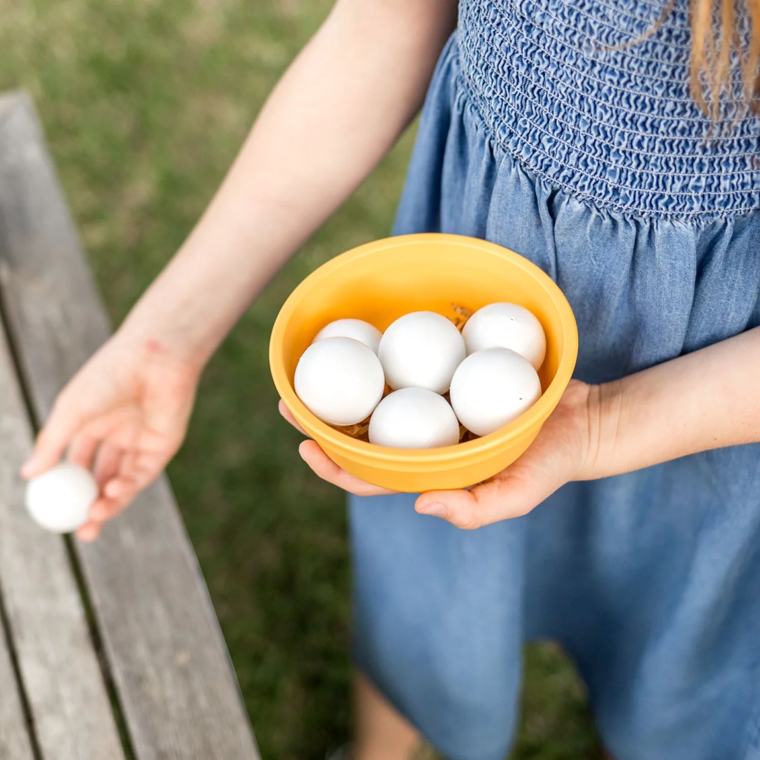 Re-Play Recycled Bowl - Sunny Yellow Re-Play Recycled Dinnerware