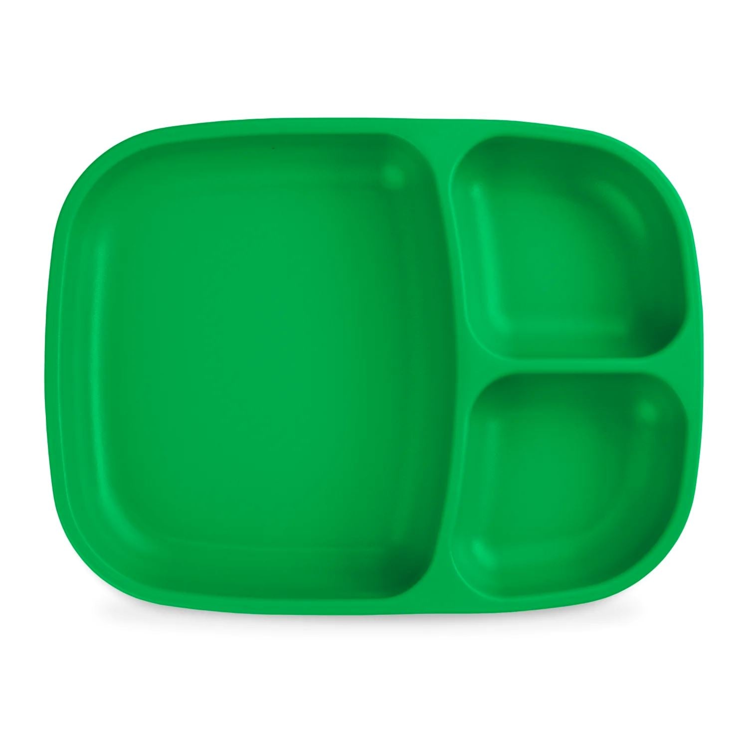 Re-Play Recycled Divided Tray - Kelly Green Re-Play Recycled Dinnerware