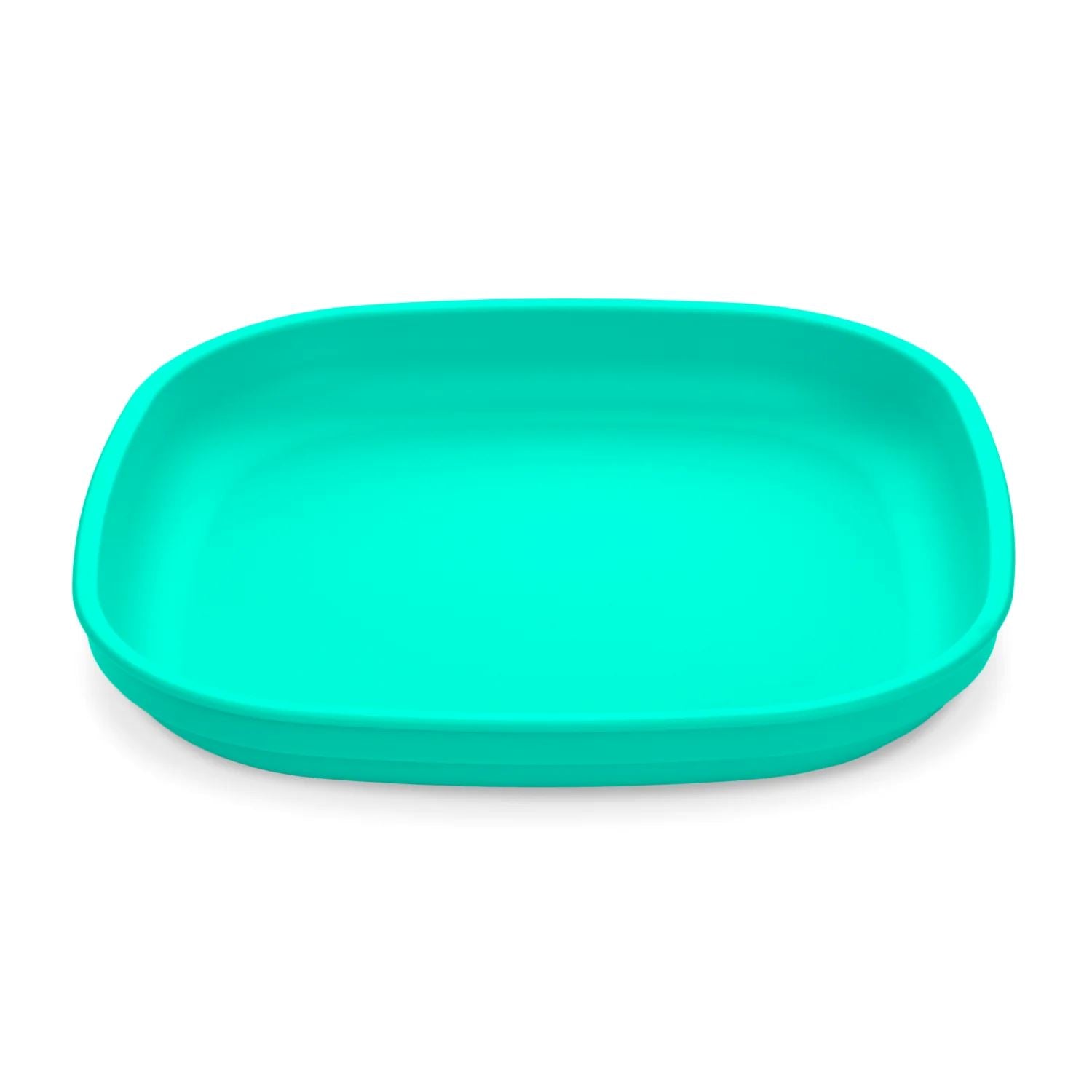 Re-Play Recycled Flat Plate - Aqua Re-Play Recycled Dinnerware