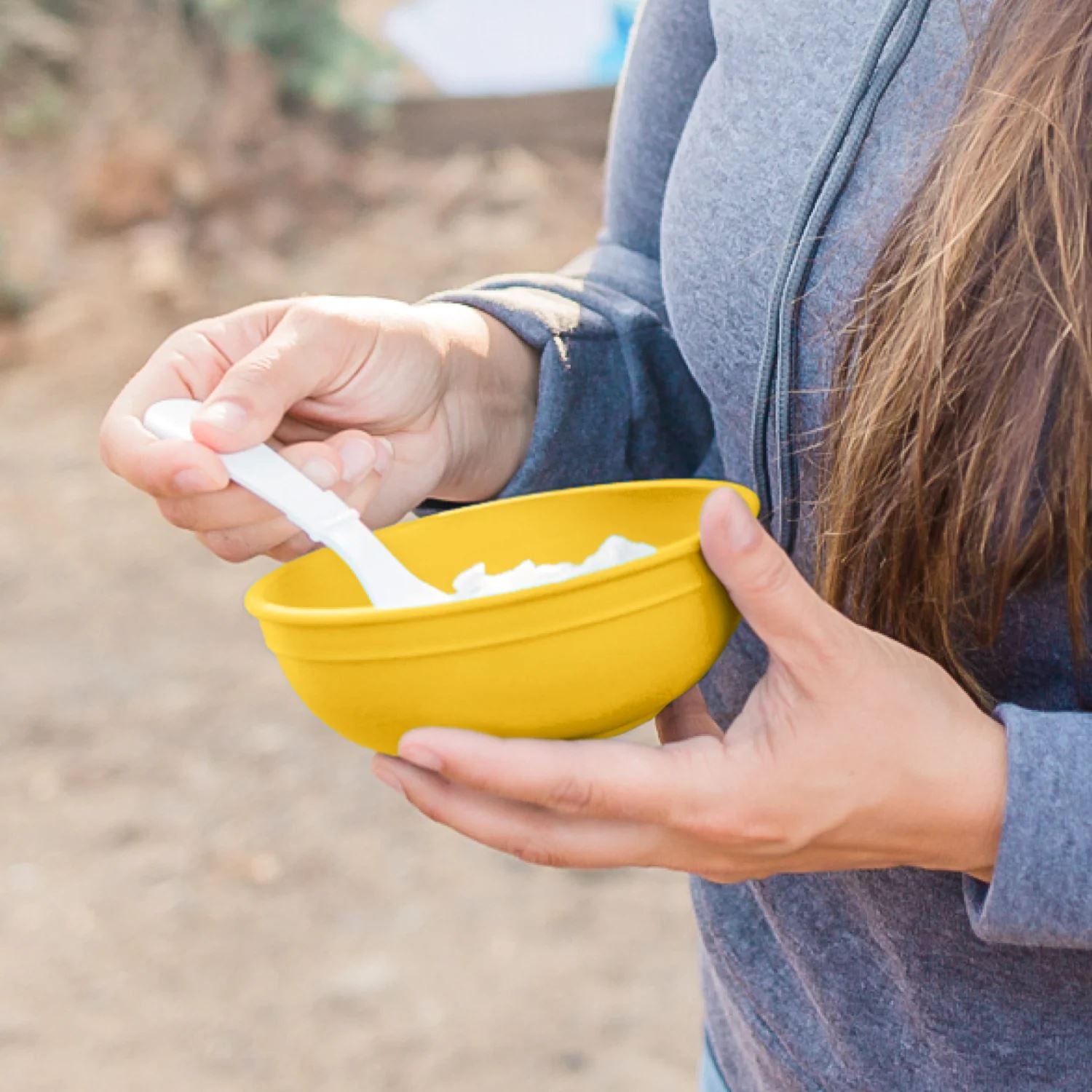 Re-Play Recycled Large Bowl - Sunny Yellow Re-Play Recycled Dinnerware