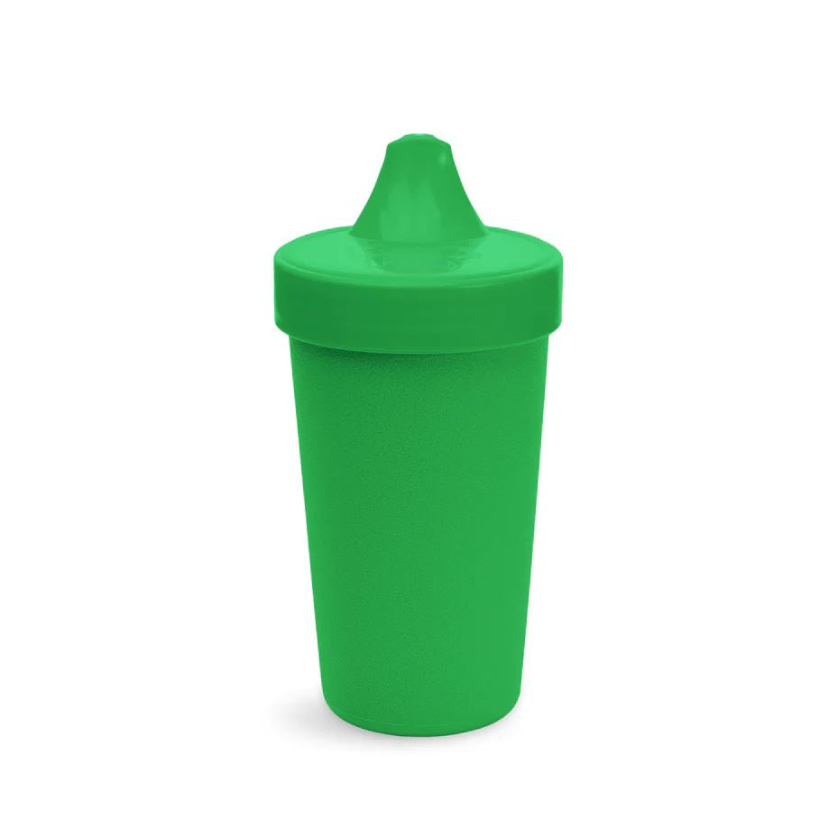 Re-Play Recycled No Spill Sippy Cup - Kelly Green Re-Play Recycled Dinnerware