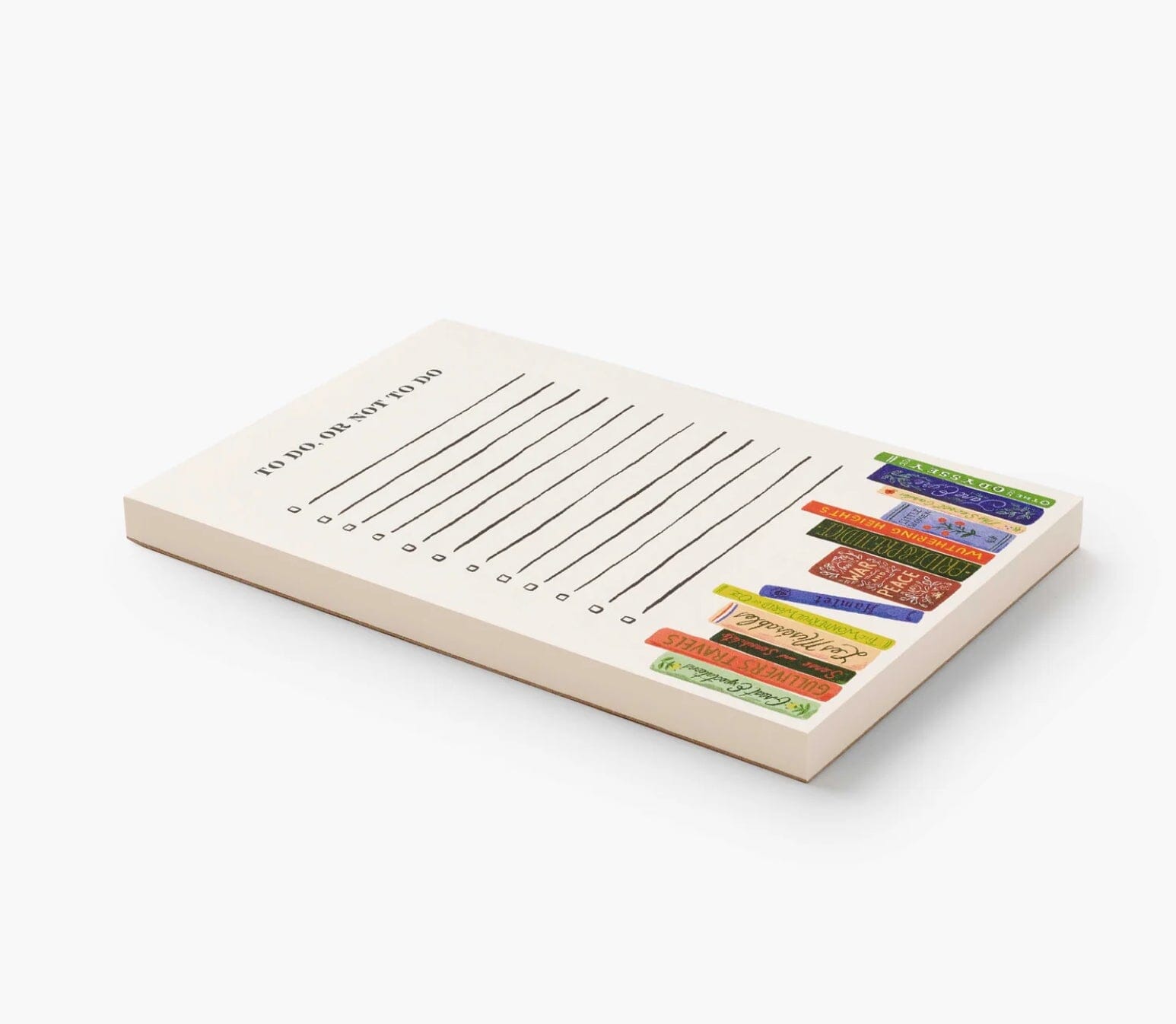 Rifle Paper Co Notepad - To Do, Or Not To Do Note Book Rifle Paper Co 