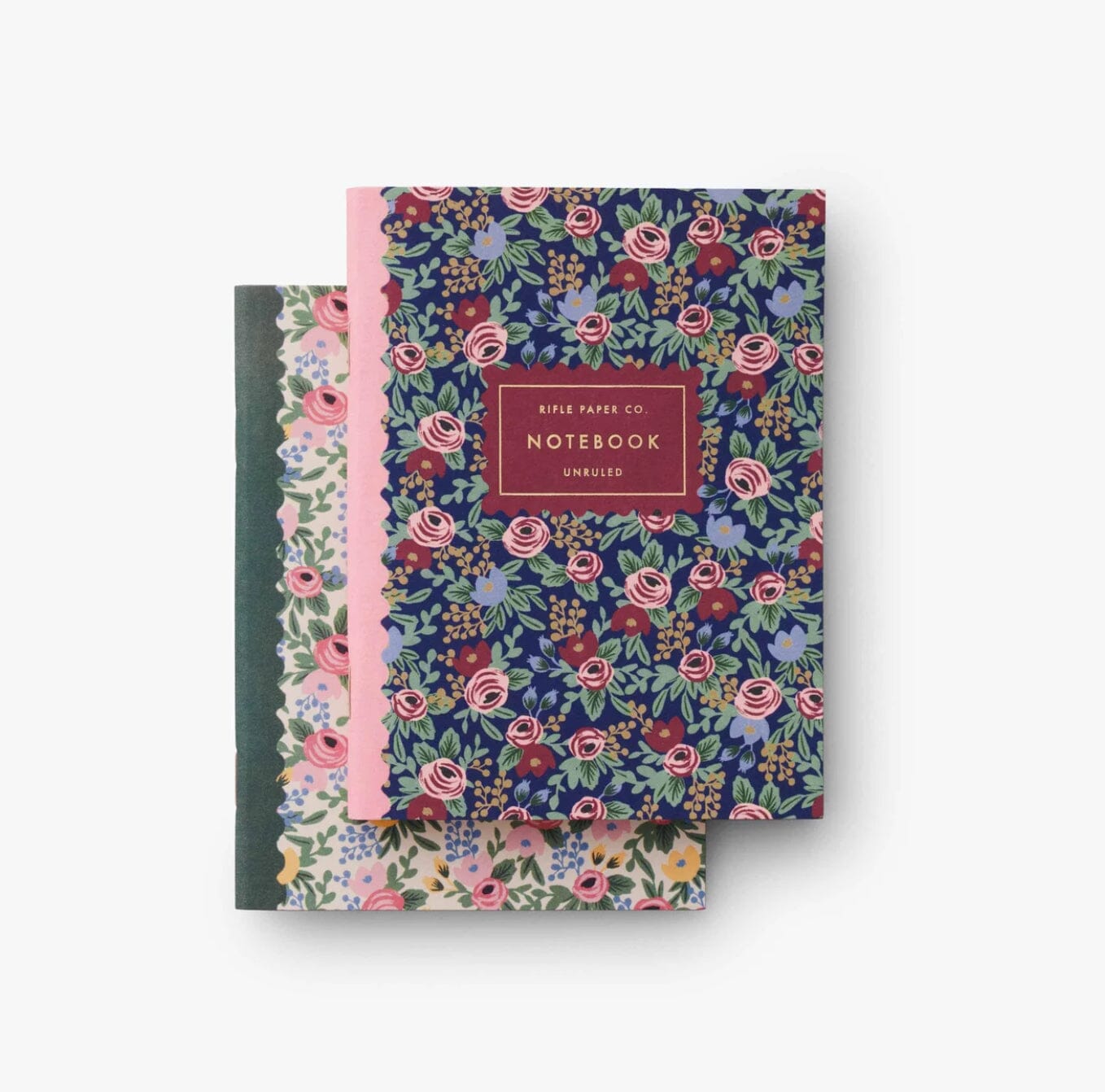 Rifle Paper Co Pack of Two Plain Notebooks - Rosa Note Book Rifle Paper Co 