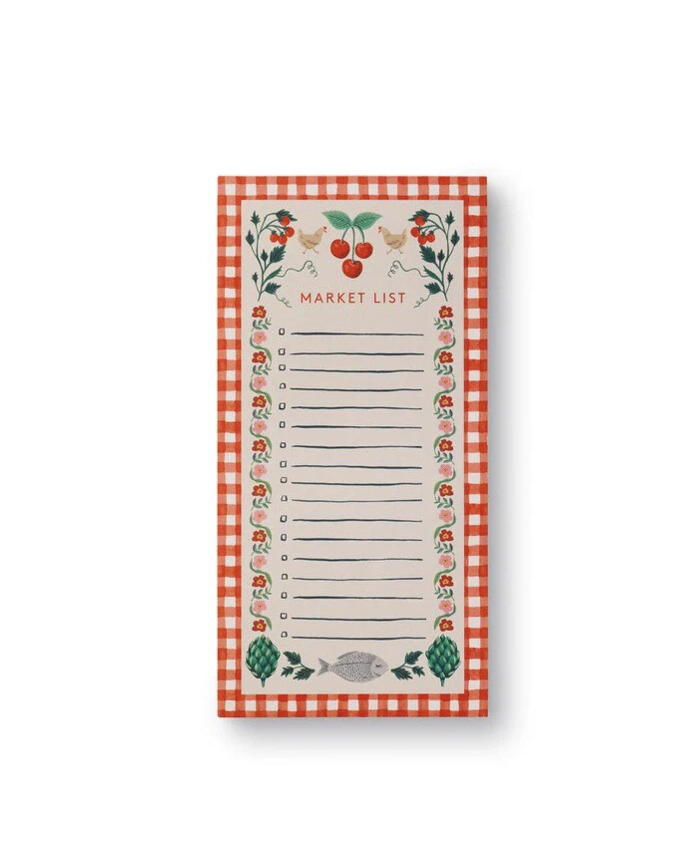 Rifle Paper Co Shopping Pad - Cherry Farm Note Book Rifle Paper Co 