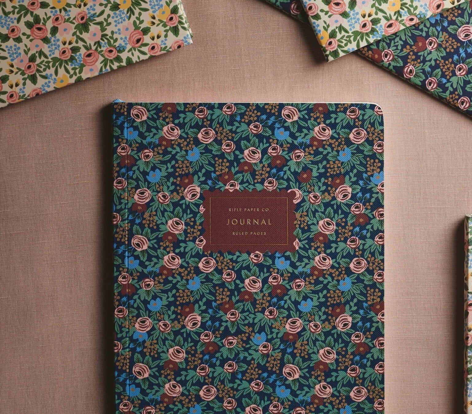 Rifle Paper Co Soft Covered Journal - Rosa Note Book Rifle Paper Co 