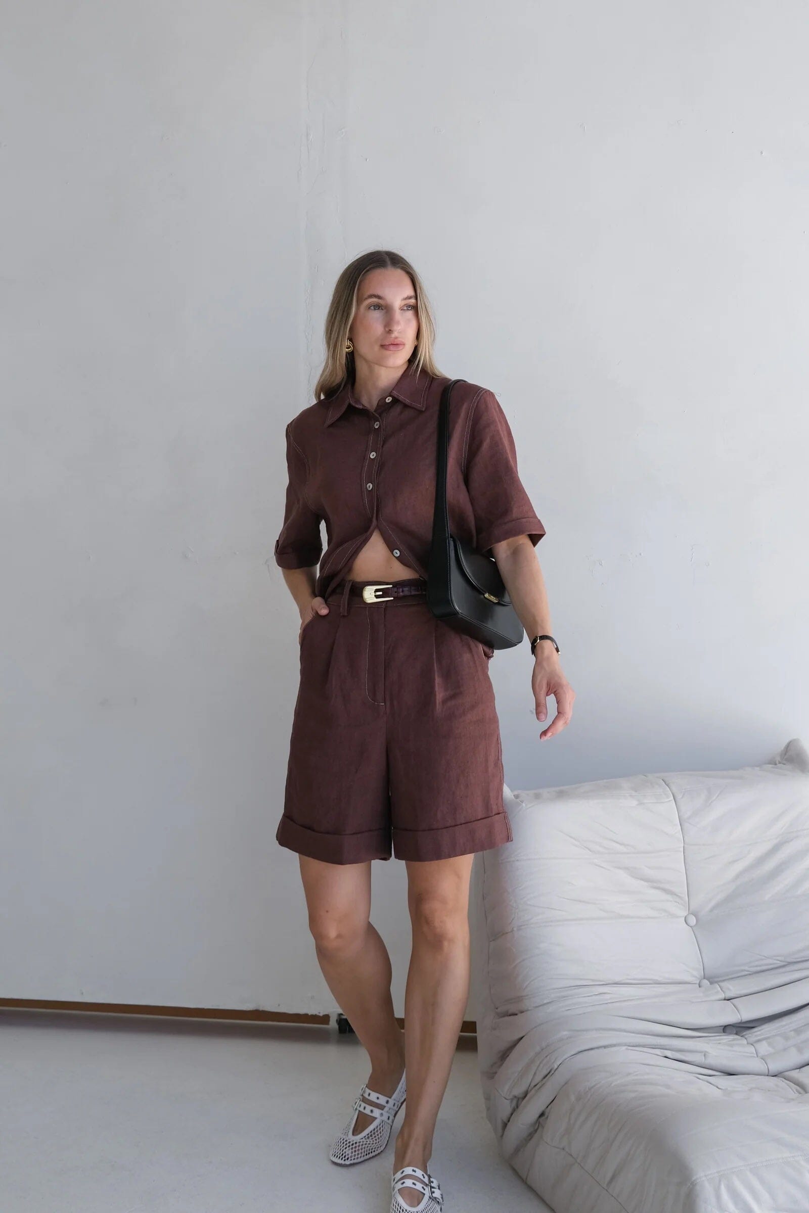 Sancia Delphi Shorts - Cinnamon Sancia