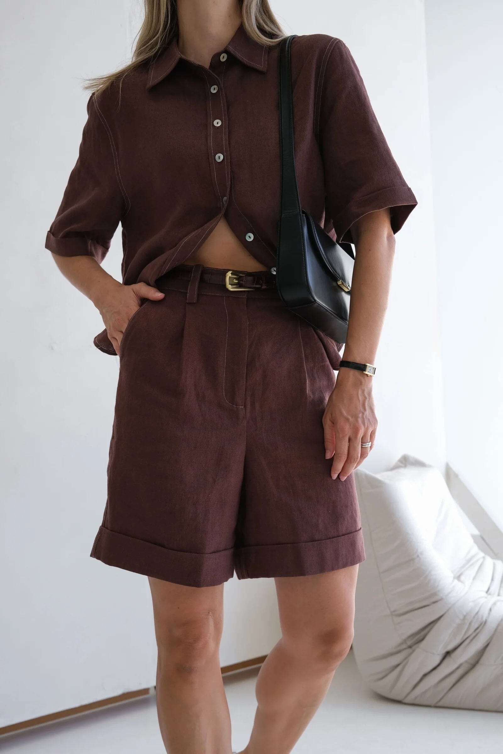 Sancia Delphi Shorts - Cinnamon Sancia