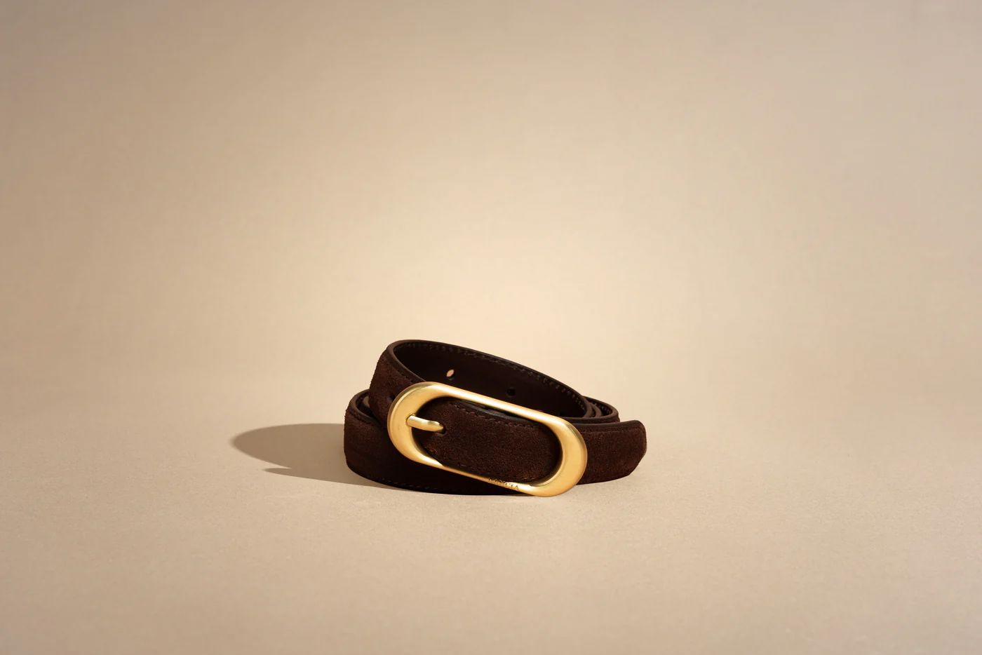 Sancia Mira Belt - Espresso Suede Sancia