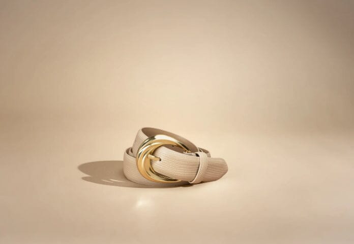 Sancia The Antica Belt - Almond Lizard Sancia