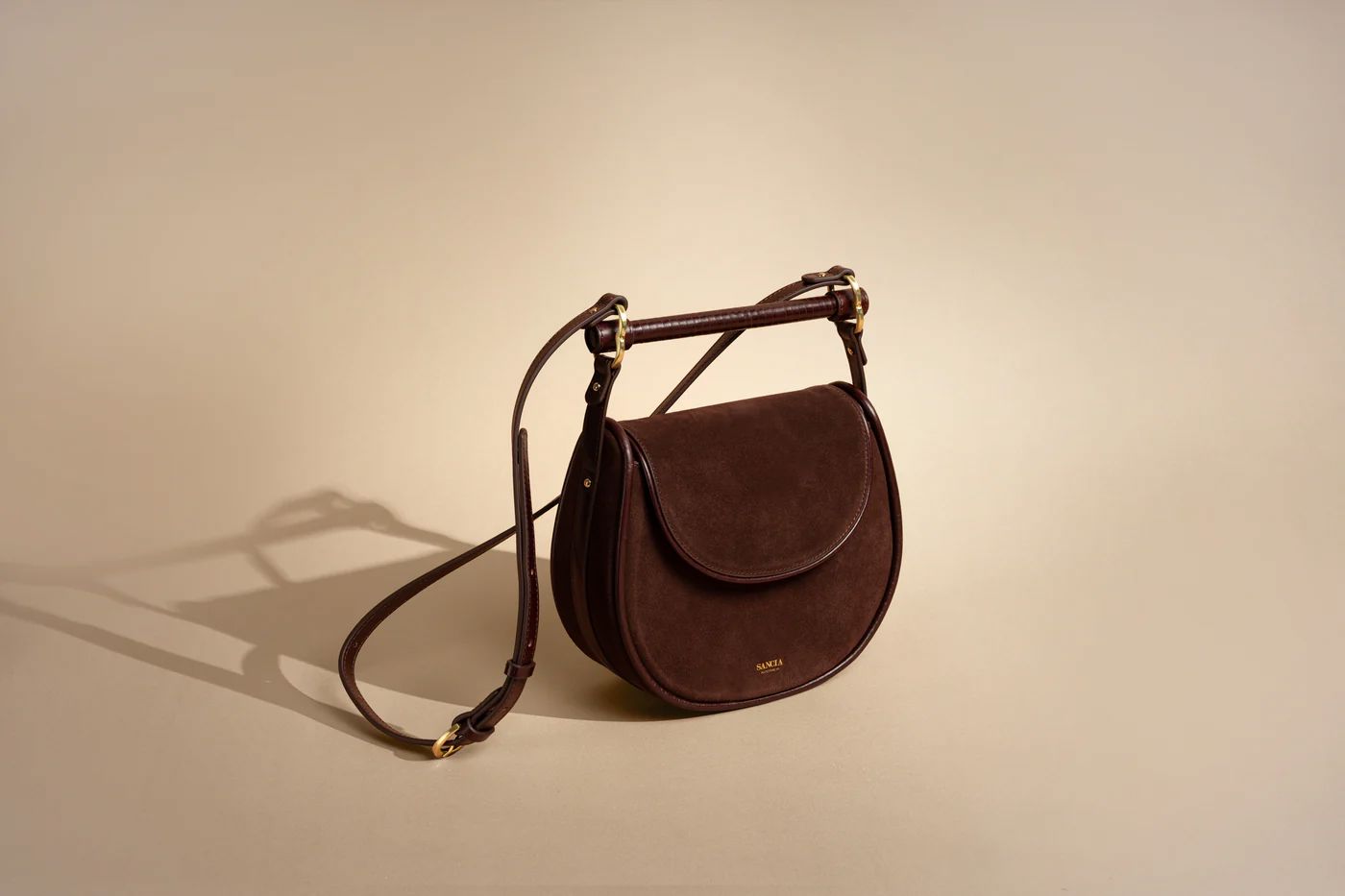 Sancia The Babyloon Moderne - Espresso Suede Sancia