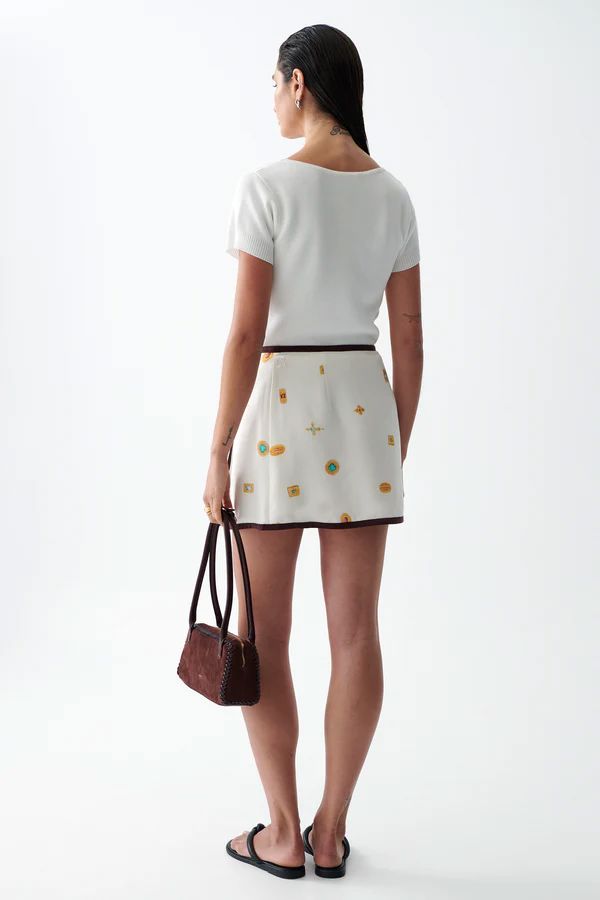 Sancia The Bonnie Skirt - Lueur Print Sancia