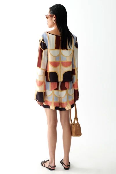 Sancia The Elena Top - Mariella Print Sancia