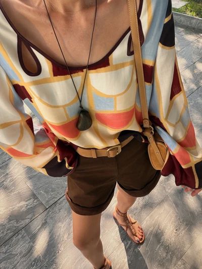 Sancia The Elena Top - Mariella Print Sancia