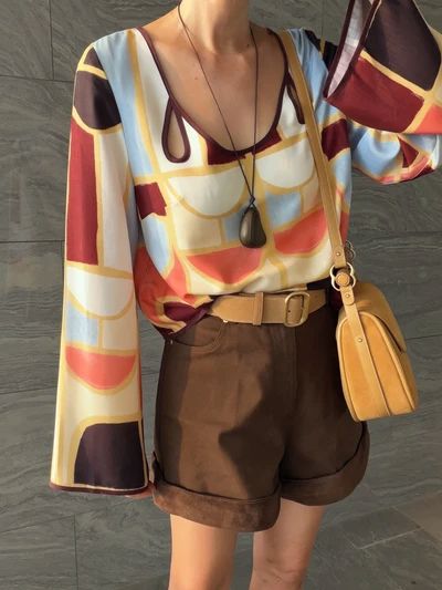 Sancia The Inaya Cotton Shorts - Mocha Sancia