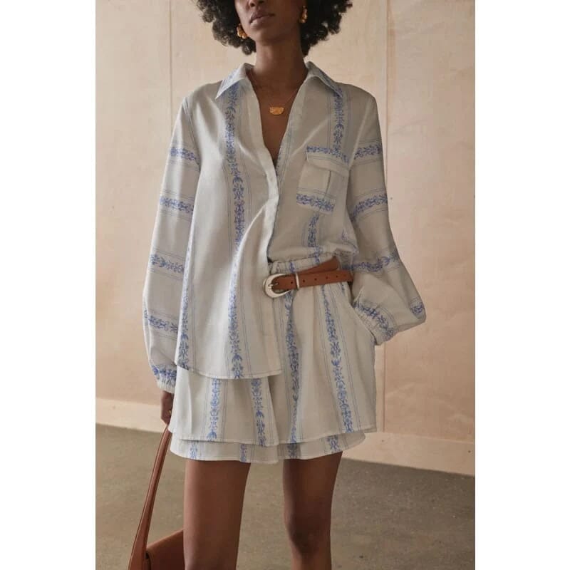 Sancia The Valeria Shirt - Clio Stripe Sancia