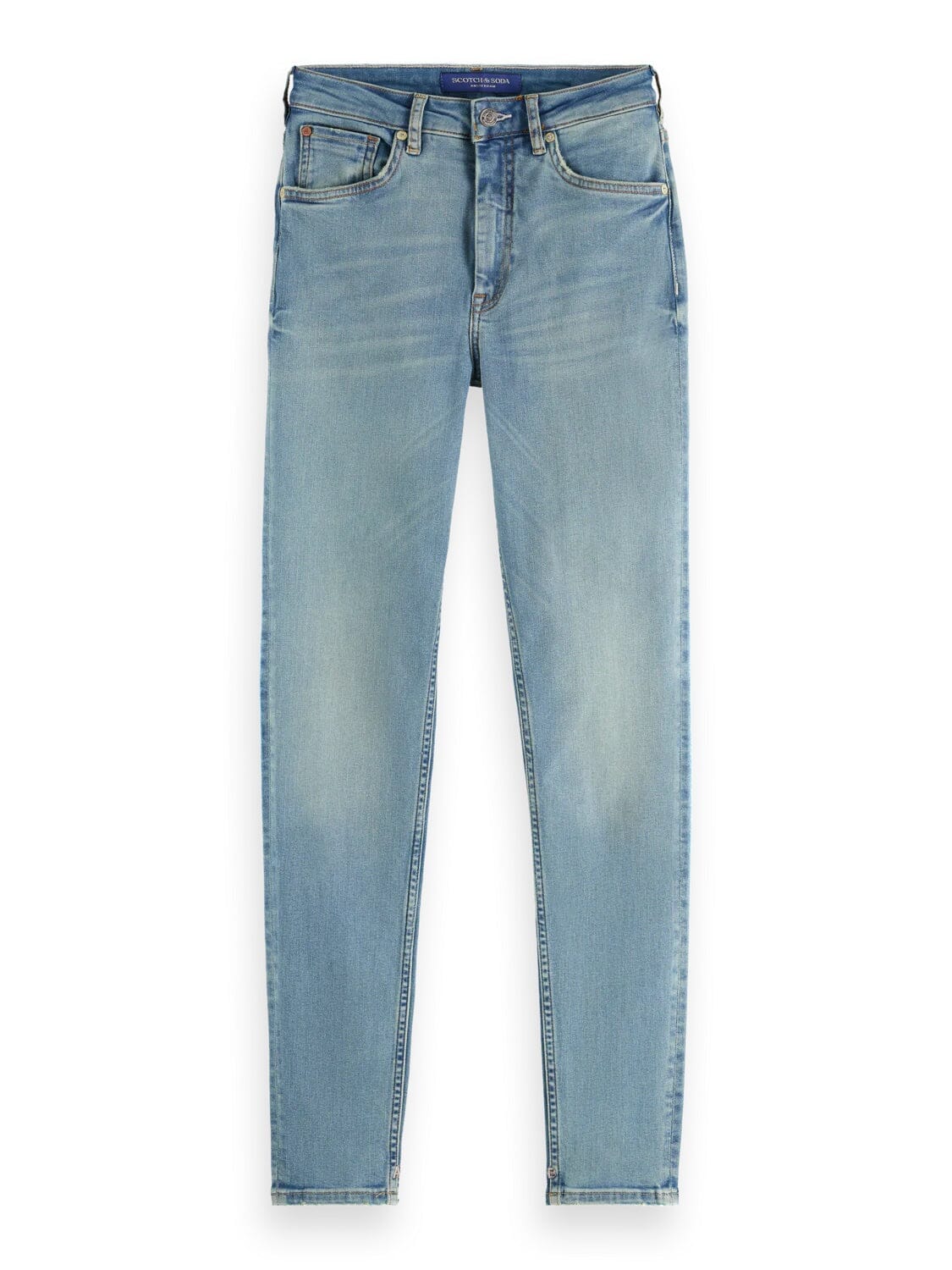 Scotch & Soda Haut High Rise Skinny Jeans - Waterways Scotch & Soda