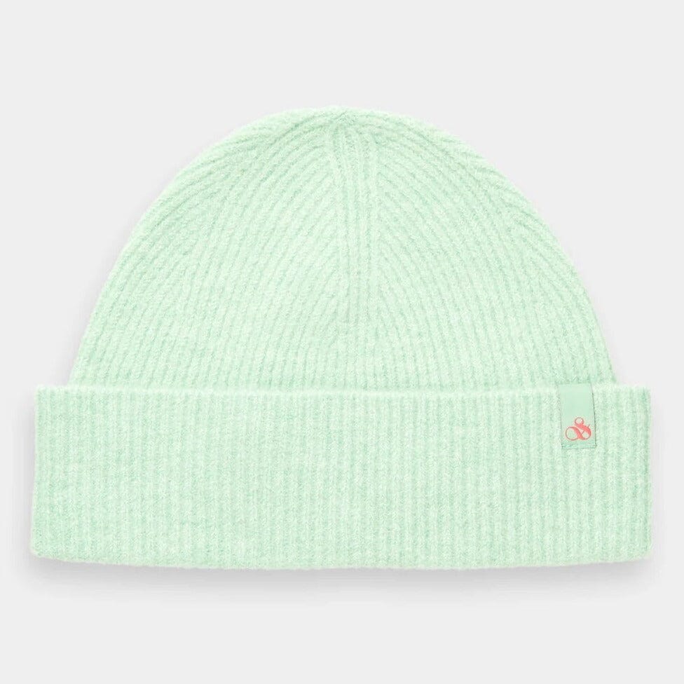 Scotch & Soda Rib Knit Beanie- Light Mint Scotch & Soda