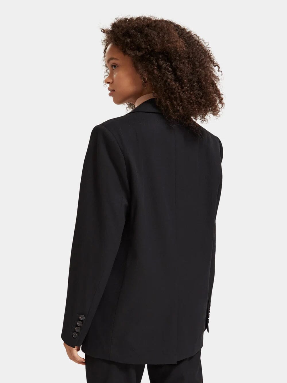 Scotch & Soda Single Breasted Blazer- Evening Black Scotch & Soda