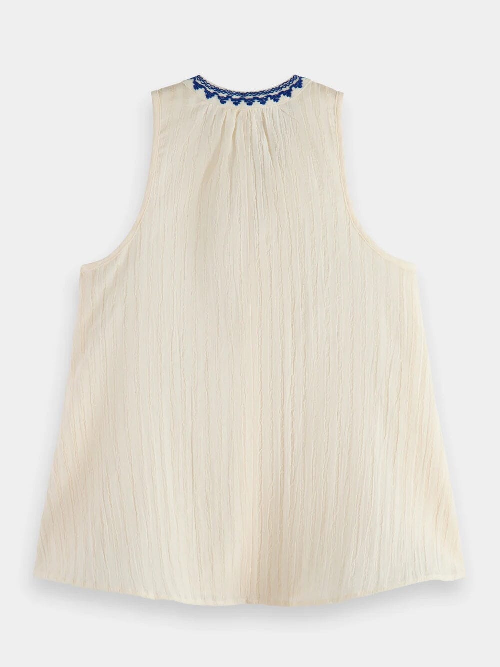 Scotch & Soda Tank Top with Tape Detail Scotch & Soda